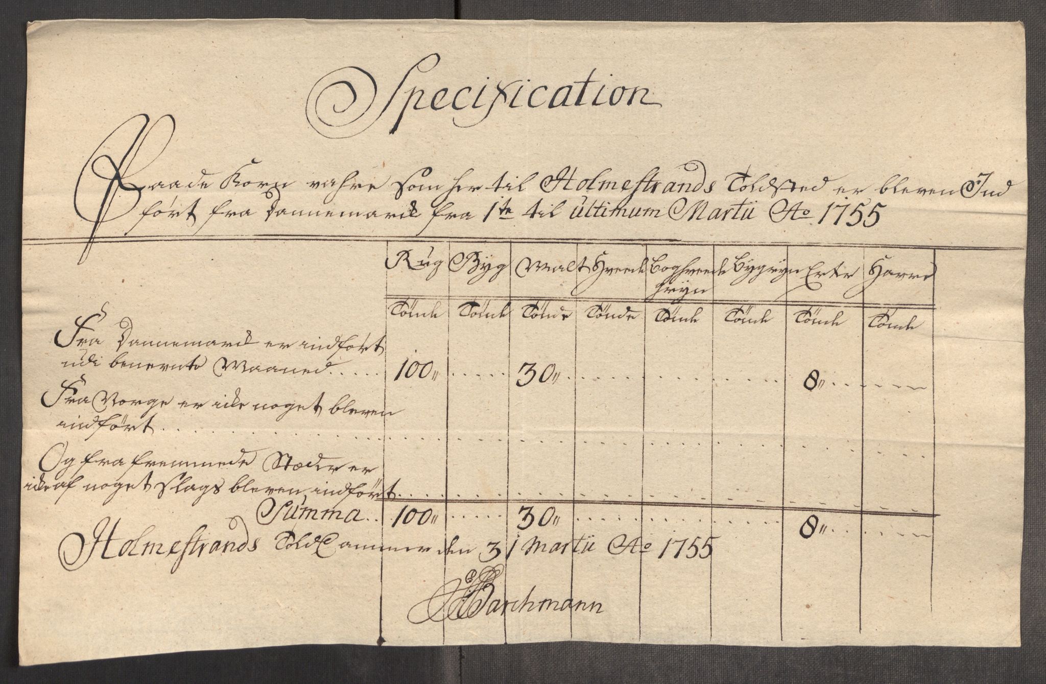 Rentekammeret inntil 1814, Realistisk ordnet avdeling, AV/RA-EA-4070/Oe/L0005: [Ø1]: Priskuranter, 1753-1757, p. 452