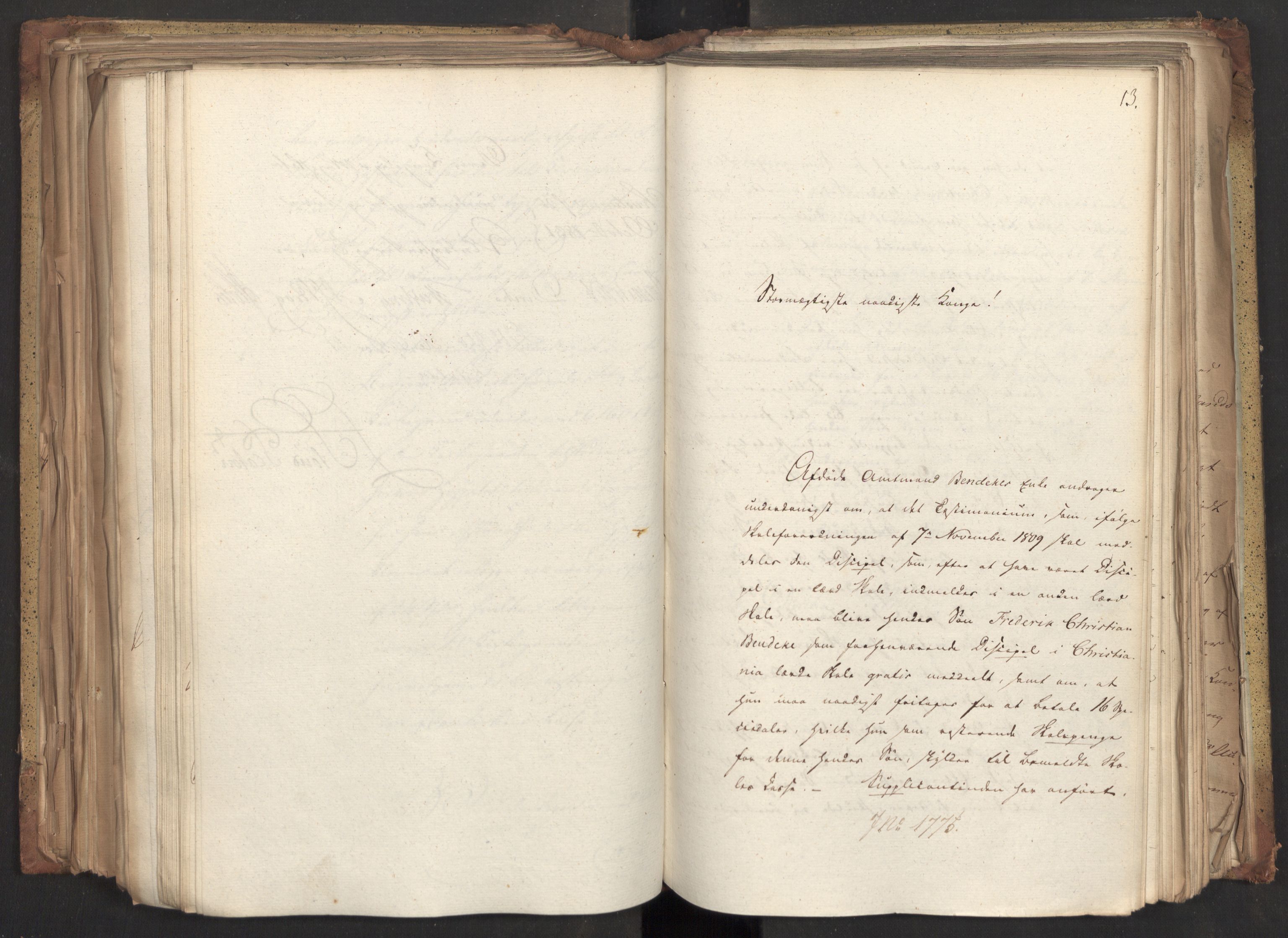 Statsrådsavdelingen i Stockholm, AV/RA-S-1003/D/Da/L0074: Regjeringsinnstillinger nr. 1700-1839, 1831, p. 252