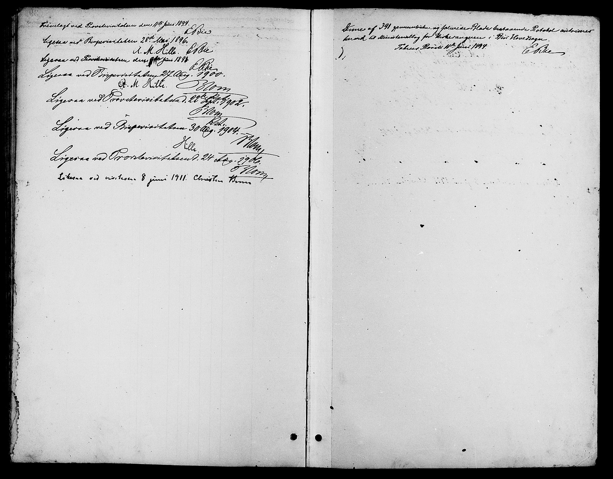 Biri prestekontor, SAH/PREST-096/H/Ha/Hab/L0004: Parish register (copy) no. 4, 1892-1909