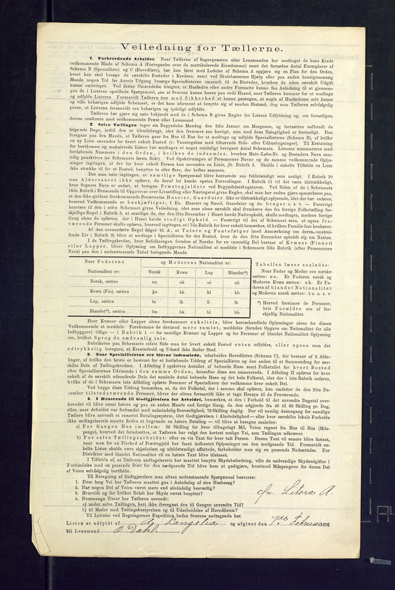 SAKO, 1875 census for 0727P Hedrum, 1875, p. 52