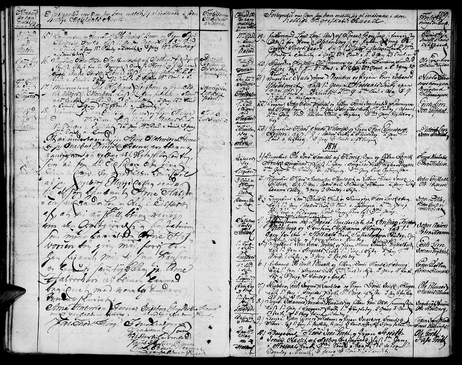 Ministerialprotokoller, klokkerbøker og fødselsregistre - Sør-Trøndelag, SAT/A-1456/685/L0953: Parish register (official) no. 685A02, 1805-1816, p. 199