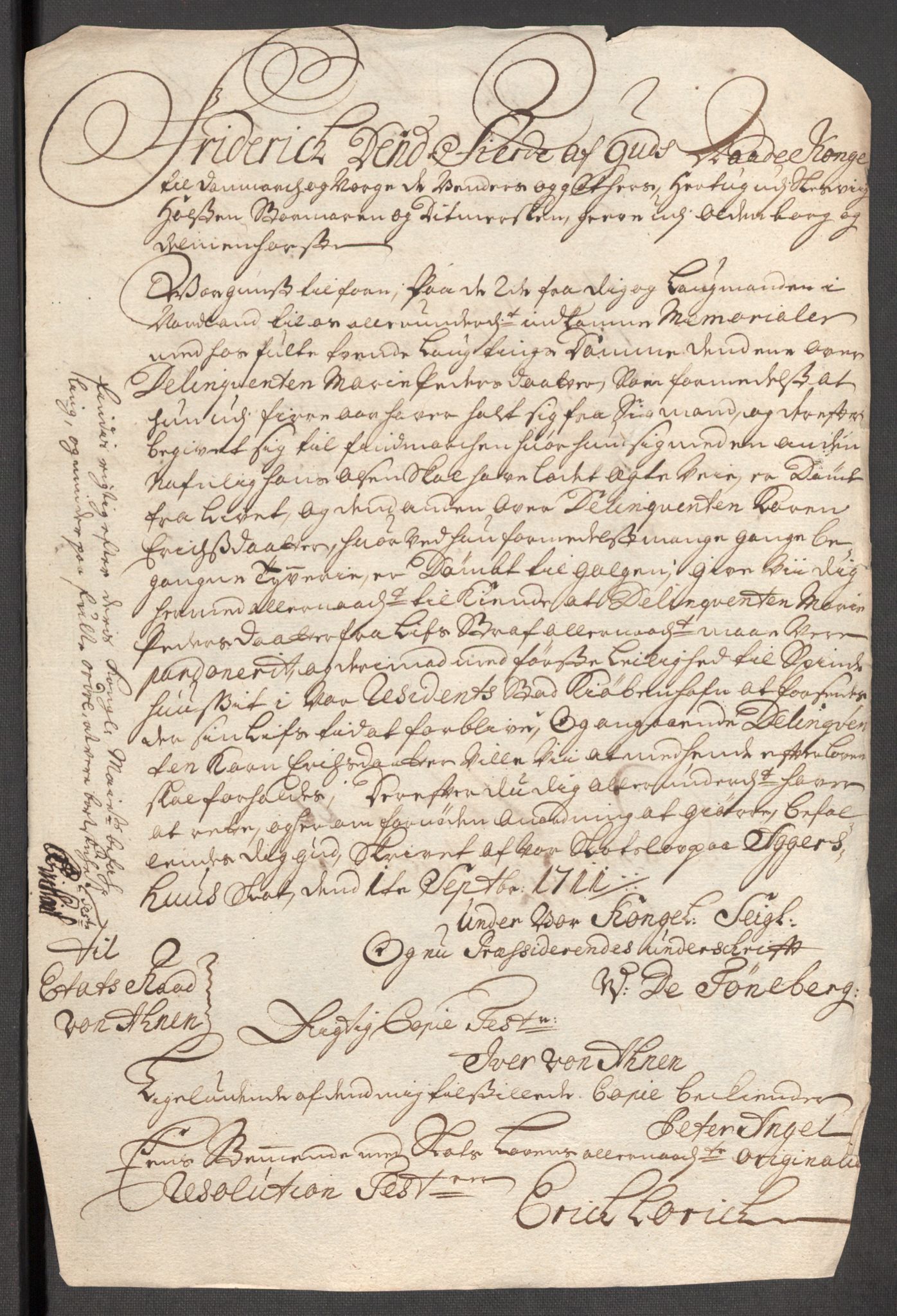 Rentekammeret inntil 1814, Reviderte regnskaper, Fogderegnskap, AV/RA-EA-4092/R69/L4855: Fogderegnskap Finnmark/Vardøhus, 1709-1712, p. 694