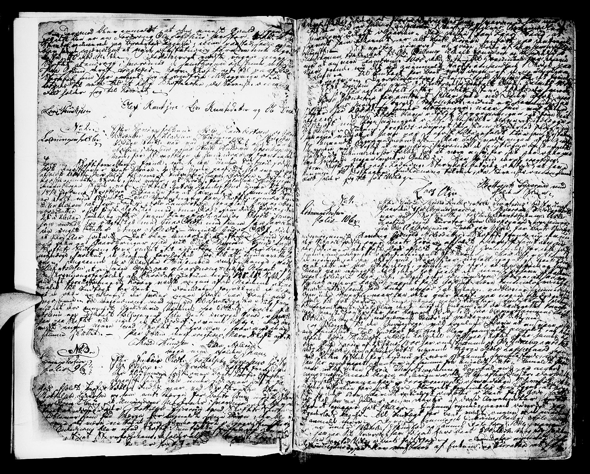Ringerike og Hallingdal sorenskriveri, AV/SAKO-A-81/H/Ha/L0026: Skifteprotokoll, 1815-1823, p. 1b-2a
