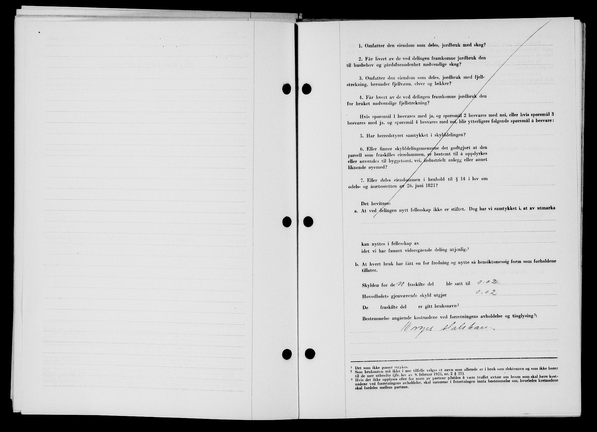 Flekkefjord sorenskriveri, AV/SAK-1221-0001/G/Gb/Gba/L0062: Mortgage book no. A-10, 1947-1947, Diary no: : 616/1947