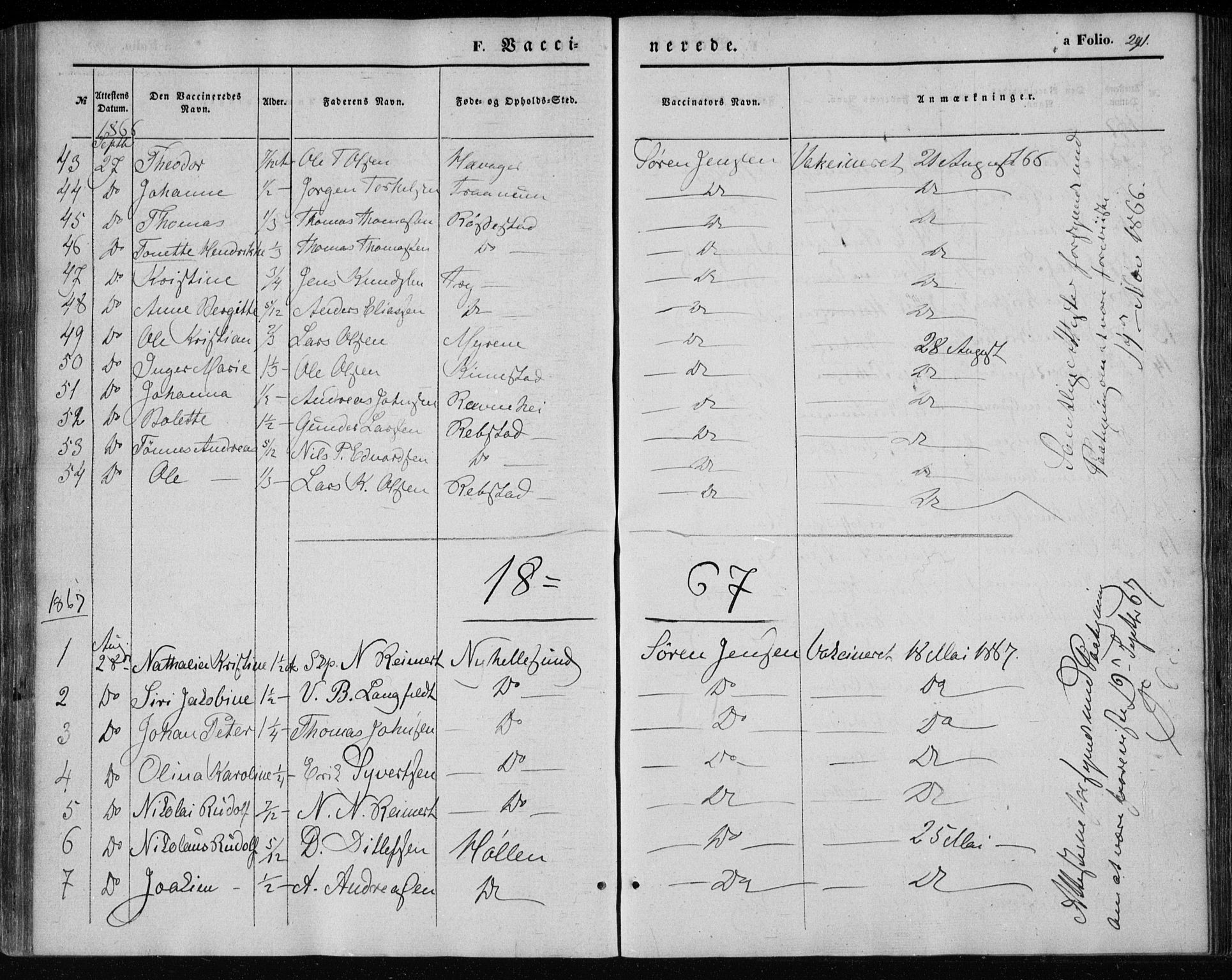 Søgne sokneprestkontor, SAK/1111-0037/F/Fa/Fab/L0010: Parish register (official) no. A 10, 1853-1869, p. 291