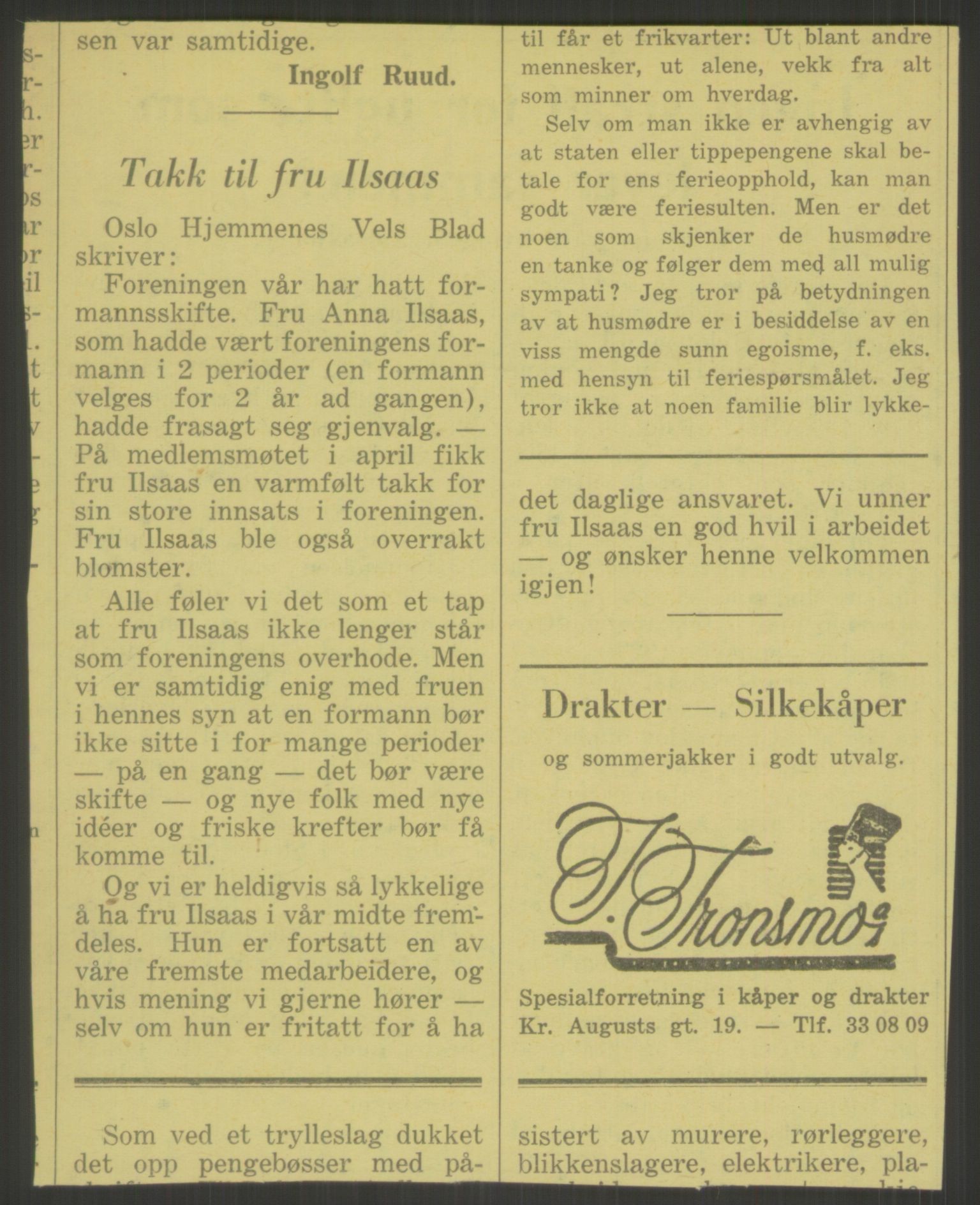 Justisdepartementet, Lovavdelingen, AV/RA-S-3212/D/De/L0029/0001: Straffeloven / Straffelovens revisjon: 5 - Ot. prp. nr.  41 - 1945: Homoseksualiet. 3 mapper, 1956-1970, p. 576