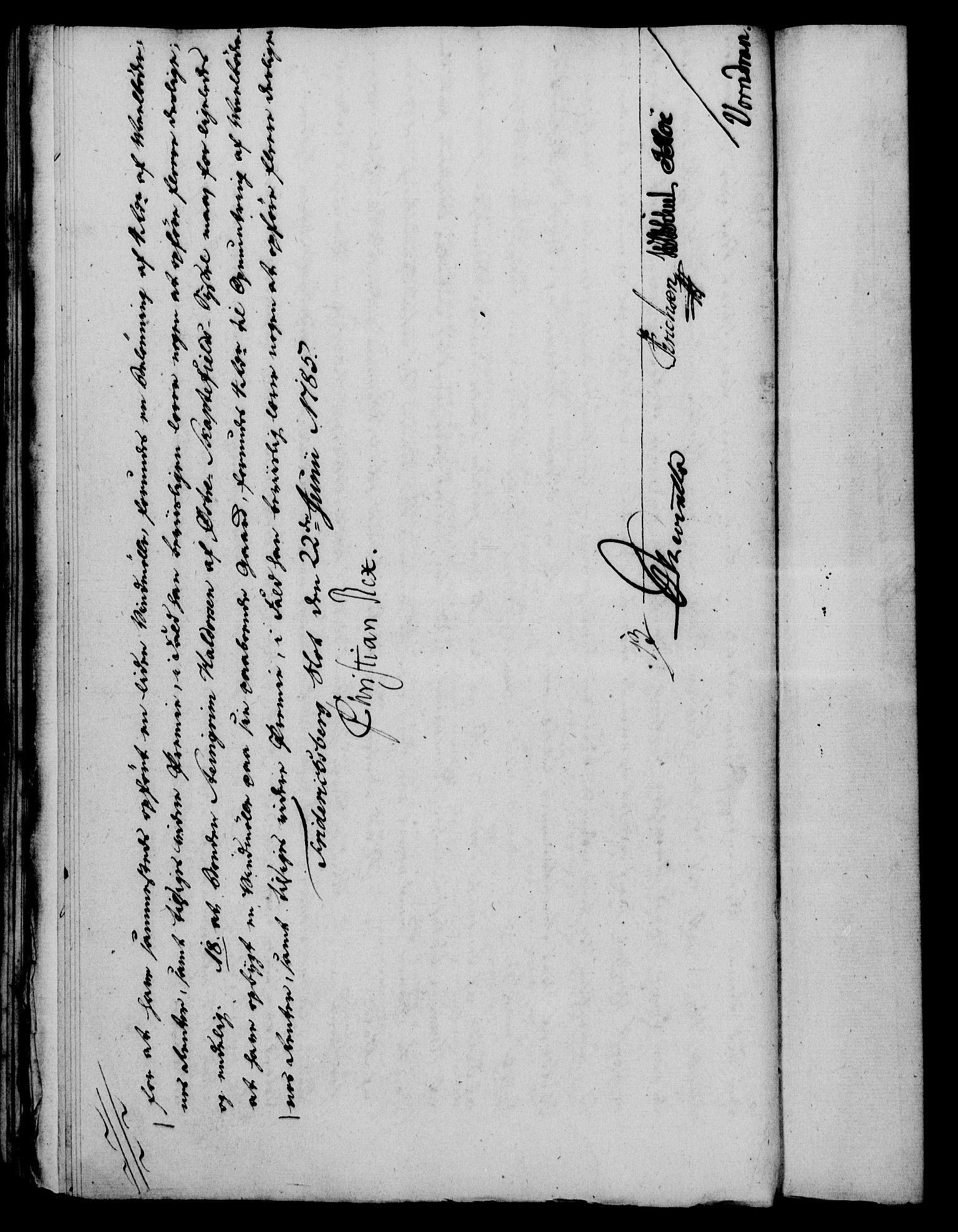 Rentekammeret, Kammerkanselliet, RA/EA-3111/G/Gf/Gfa/L0067: Norsk relasjons- og resolusjonsprotokoll (merket RK 52.67), 1785, p. 615