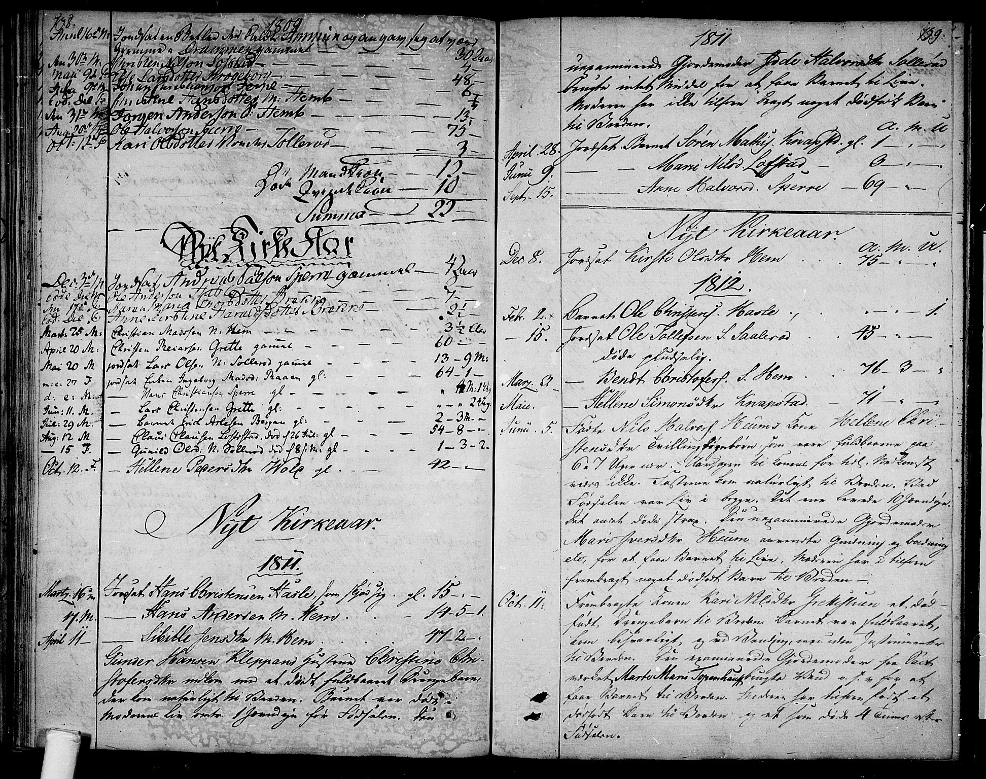 Våle kirkebøker, SAKO/A-334/F/Fb/L0001: Parish register (official) no. II 1, 1774-1814, p. 138-139