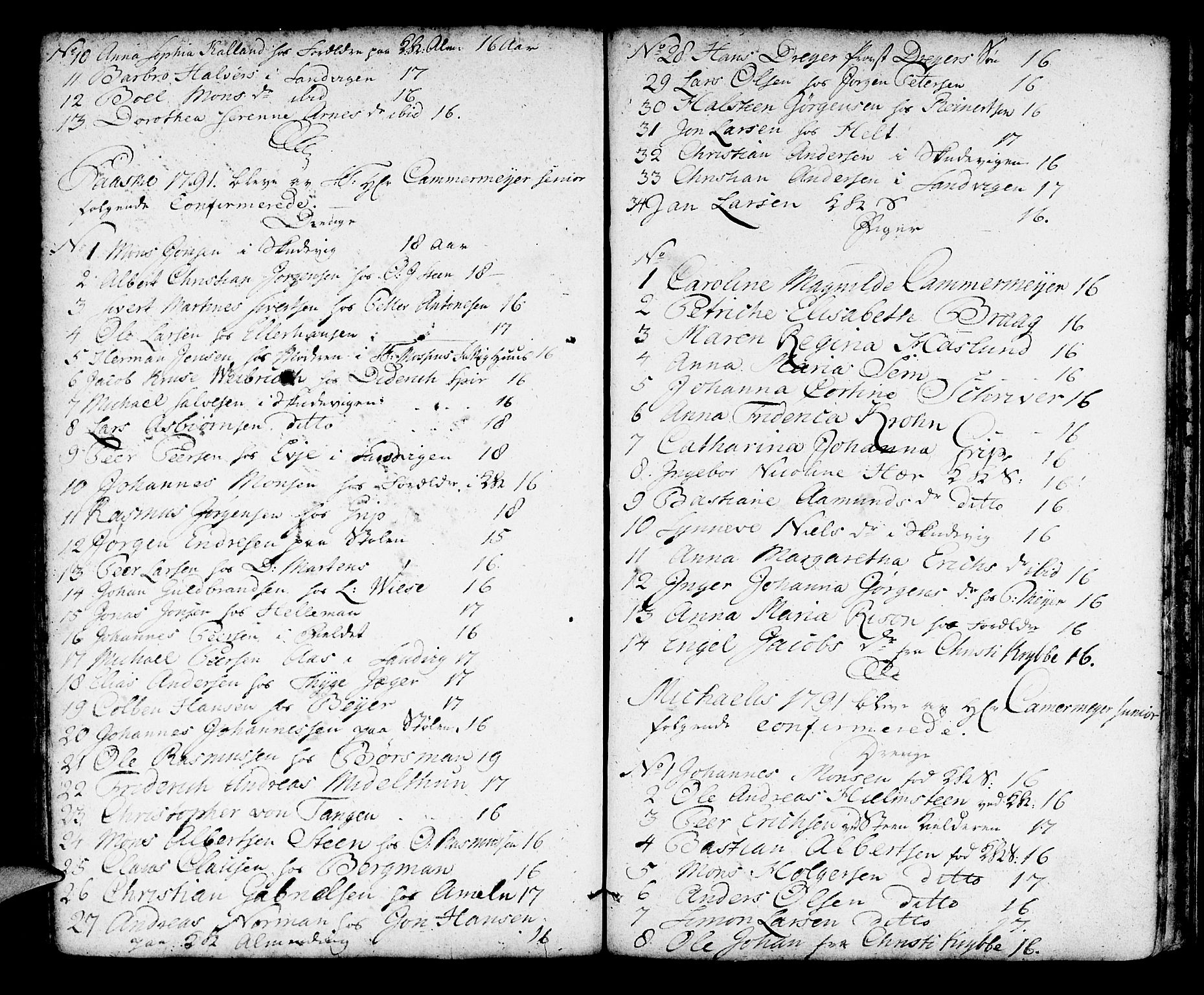 Korskirken sokneprestembete, SAB/A-76101/H/Haa/L0007: Parish register (official) no. A 7, 1736-1839, p. 93