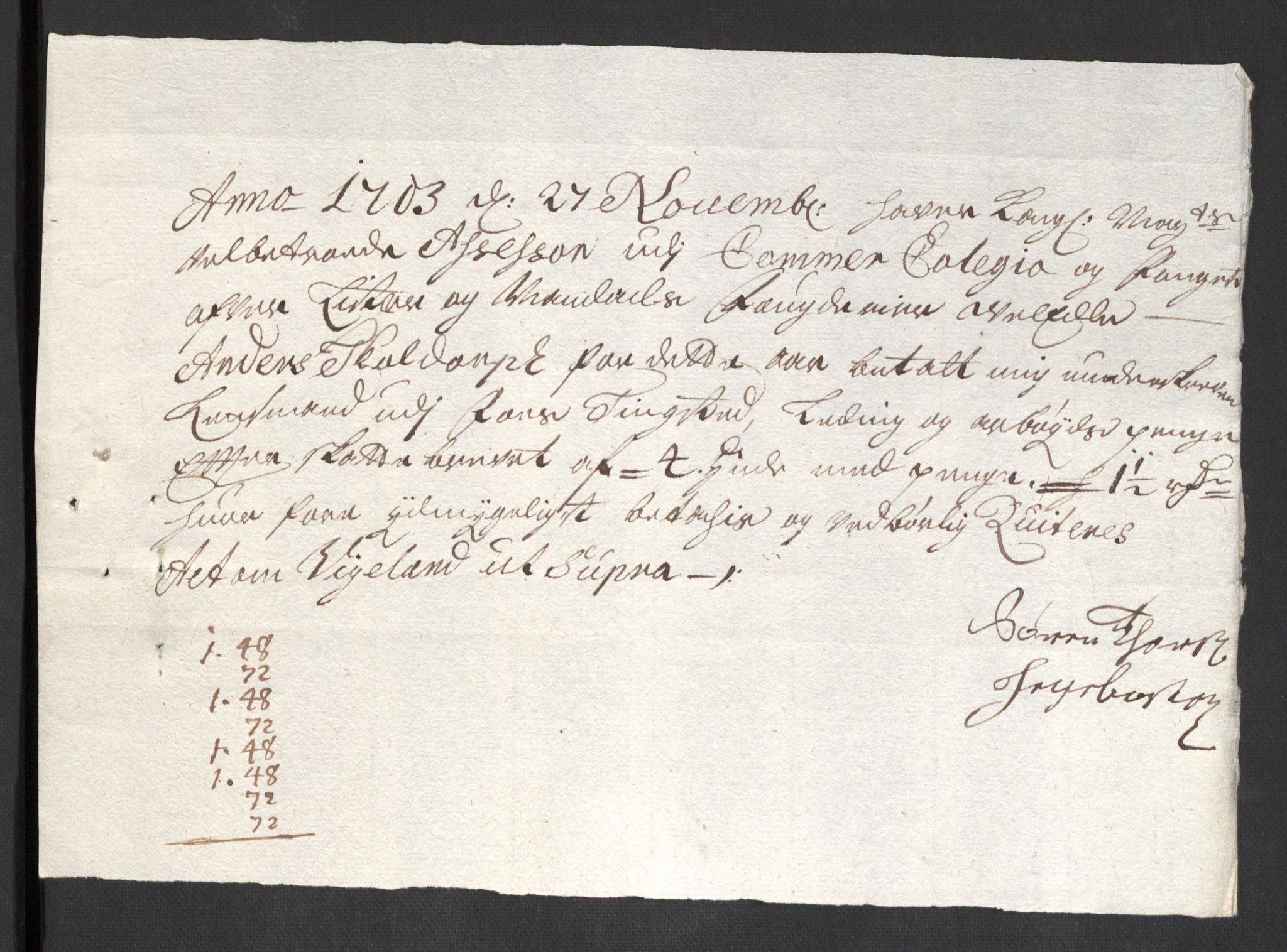 Rentekammeret inntil 1814, Reviderte regnskaper, Fogderegnskap, AV/RA-EA-4092/R43/L2550: Fogderegnskap Lista og Mandal, 1703-1704, p. 88