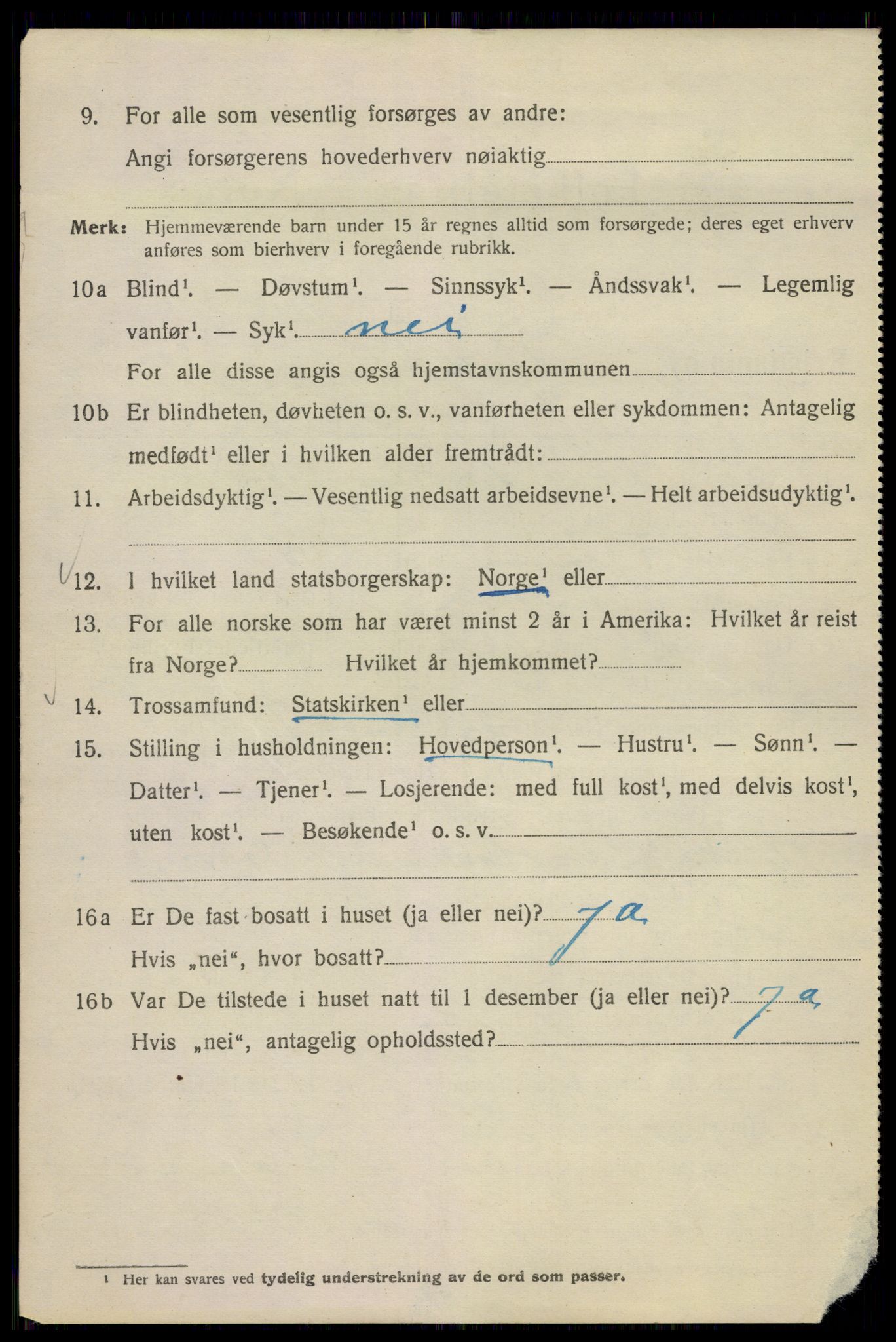 SAO, 1920 census for Kristiania, 1920, p. 561738