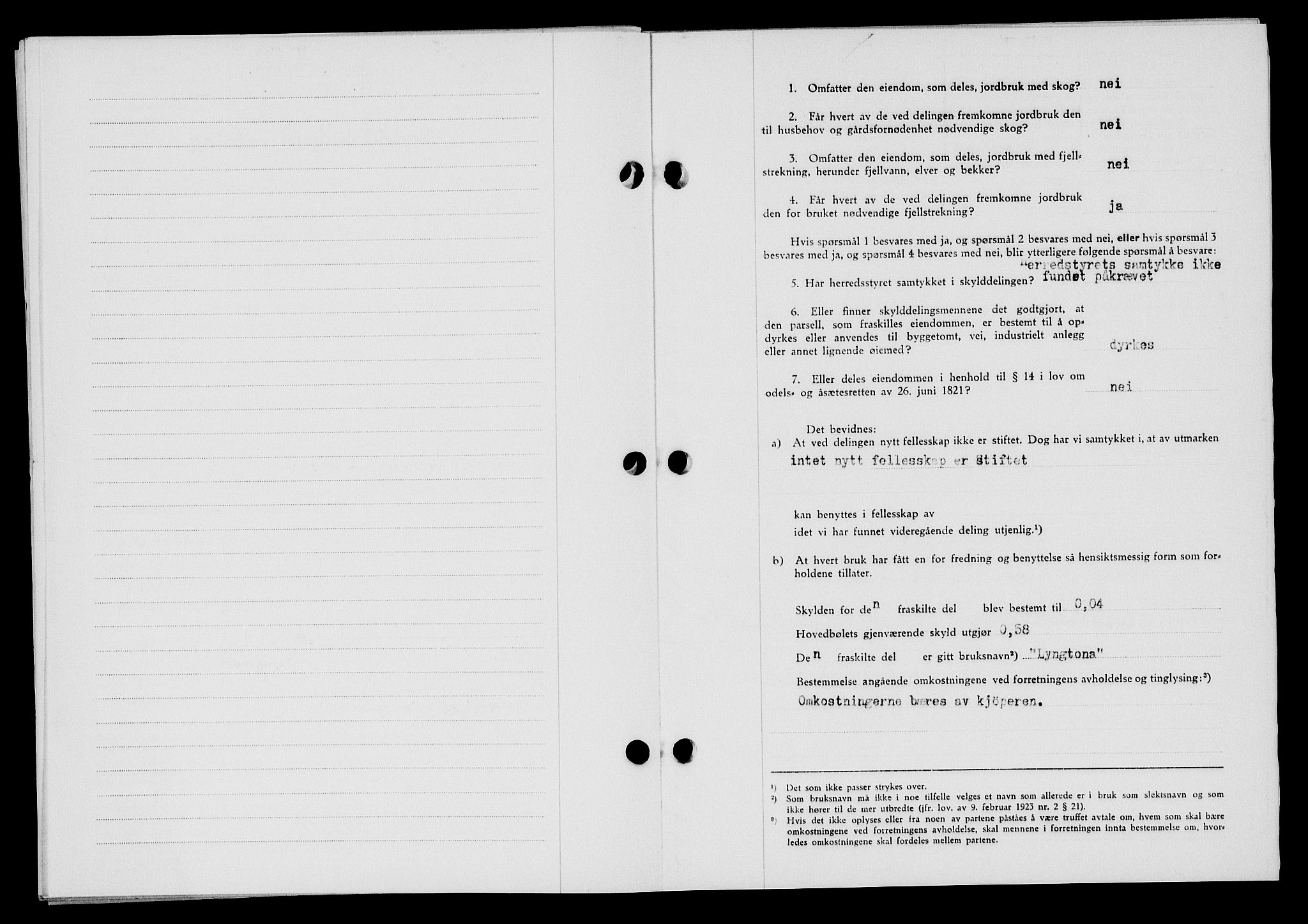 Flekkefjord sorenskriveri, SAK/1221-0001/G/Gb/Gba/L0058: Mortgage book no. A-6, 1942-1944, Diary no: : 748/1942