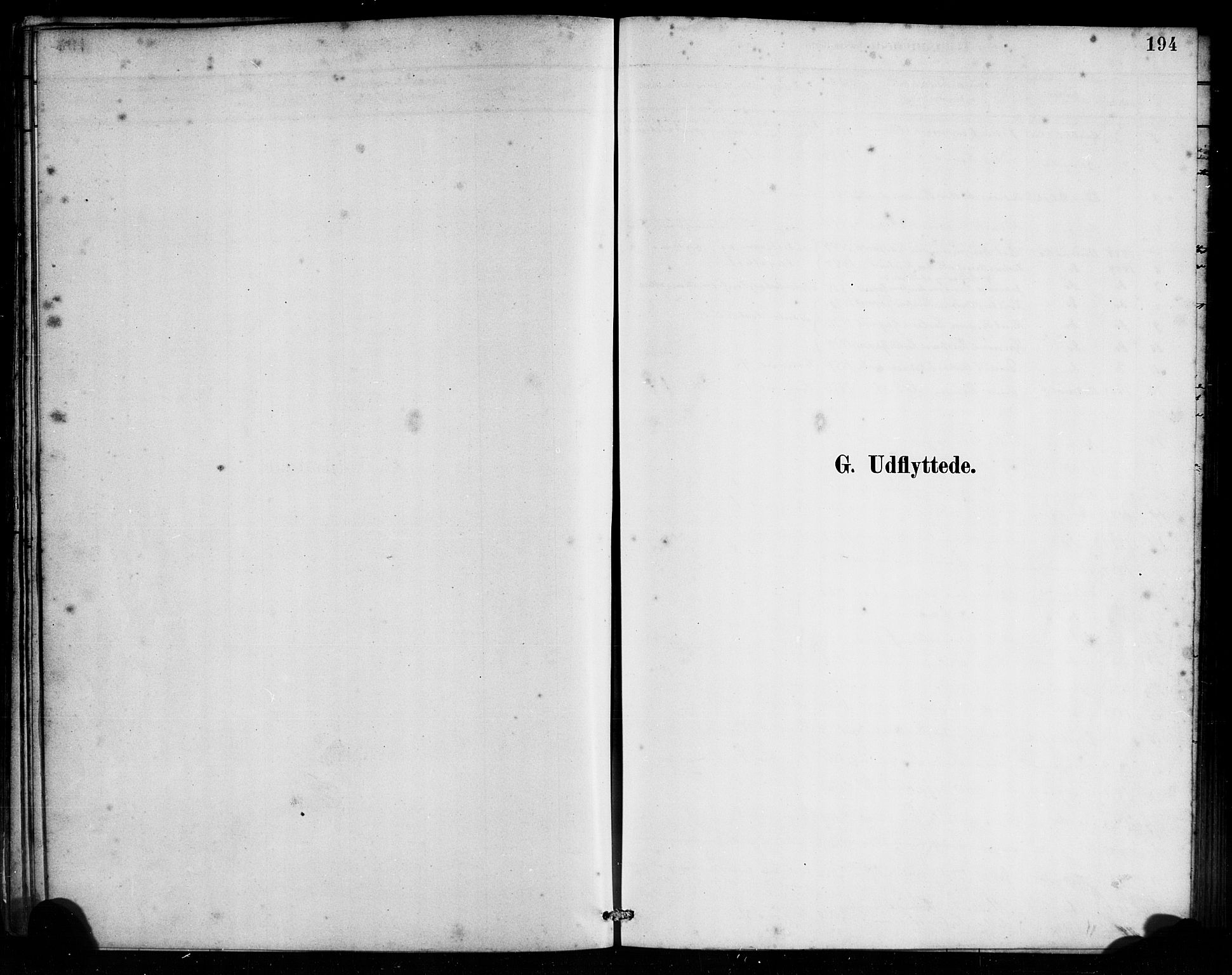 Bremanger sokneprestembete, SAB/A-82201/H/Haa/Haab/L0001: Parish register (official) no. B 1, 1884-1895, p. 194