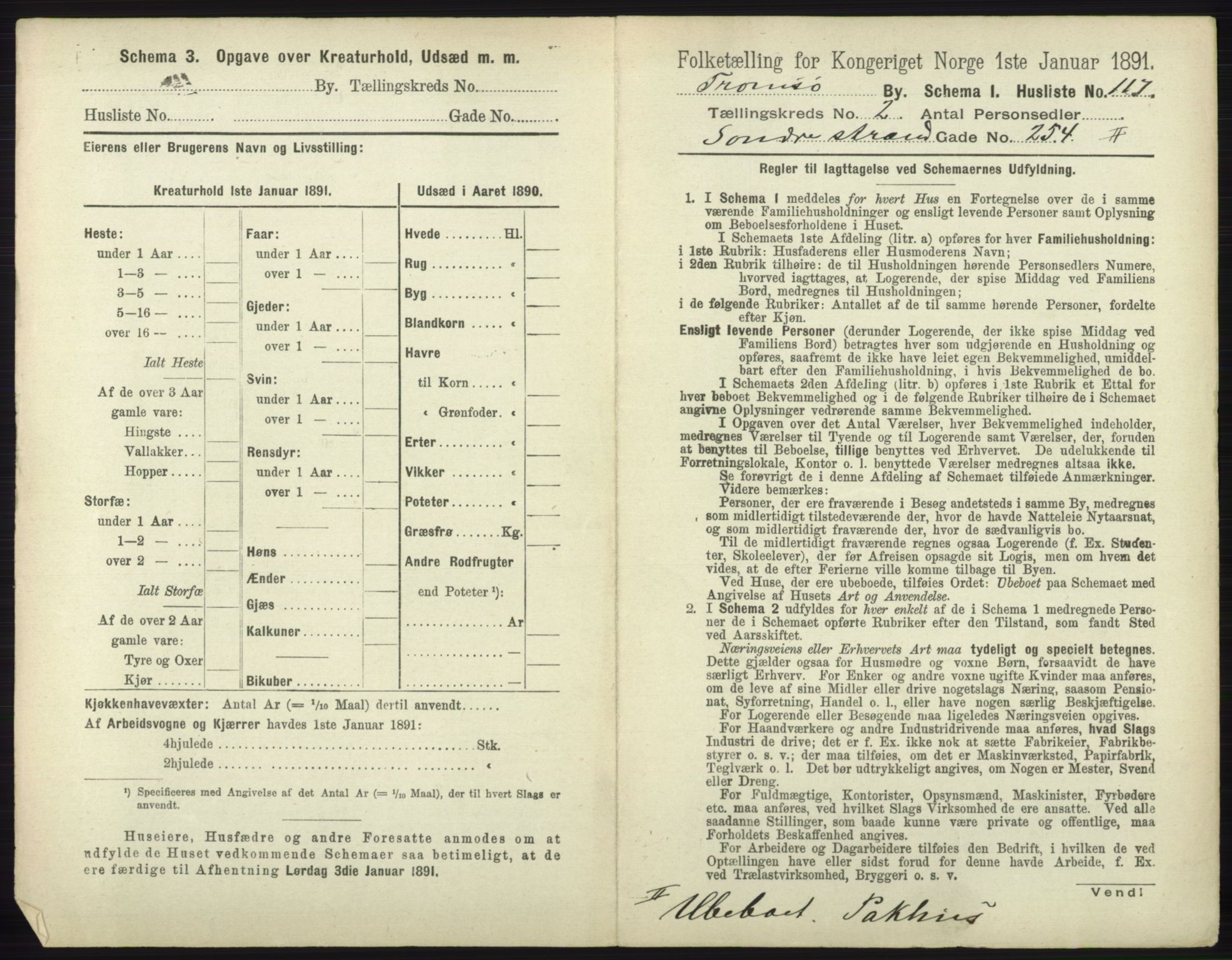 RA, 1891 census for 1902 Tromsø, 1891, p. 1815