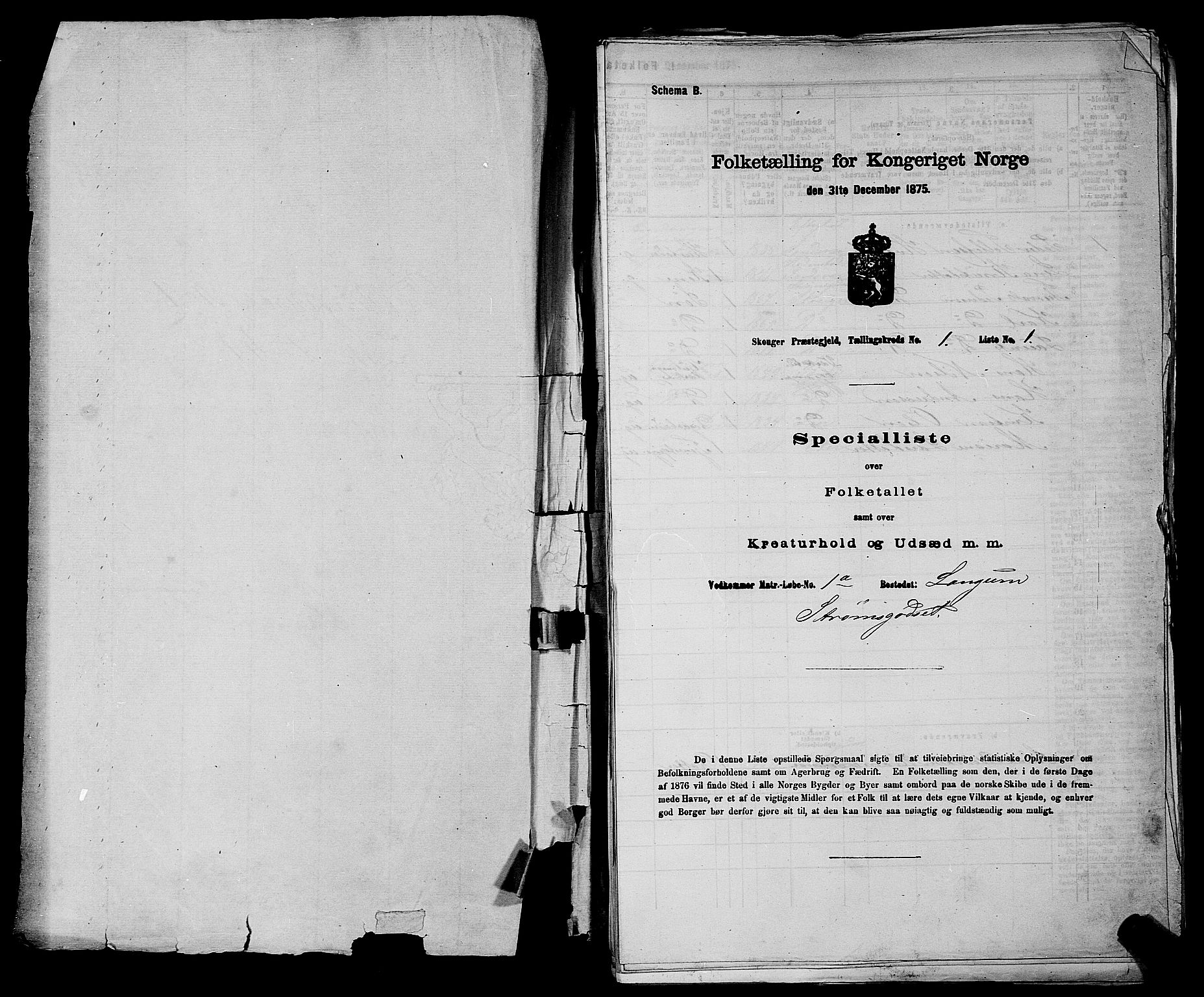 SAKO, 1875 census for 0712P Skoger, 1875, p. 42