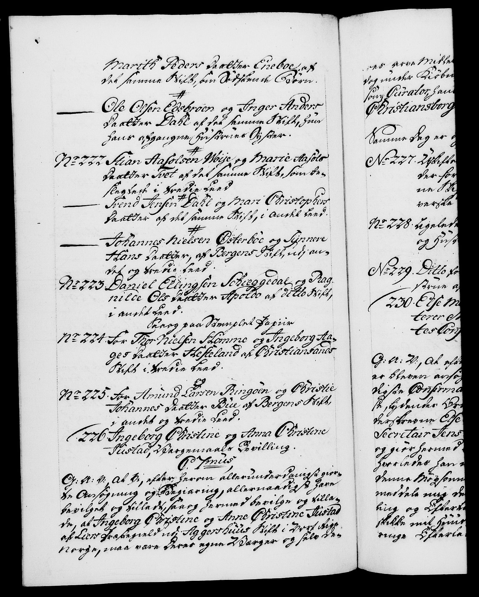 Danske Kanselli 1572-1799, AV/RA-EA-3023/F/Fc/Fca/Fcaa/L0048: Norske registre, 1779-1781, p. 547b