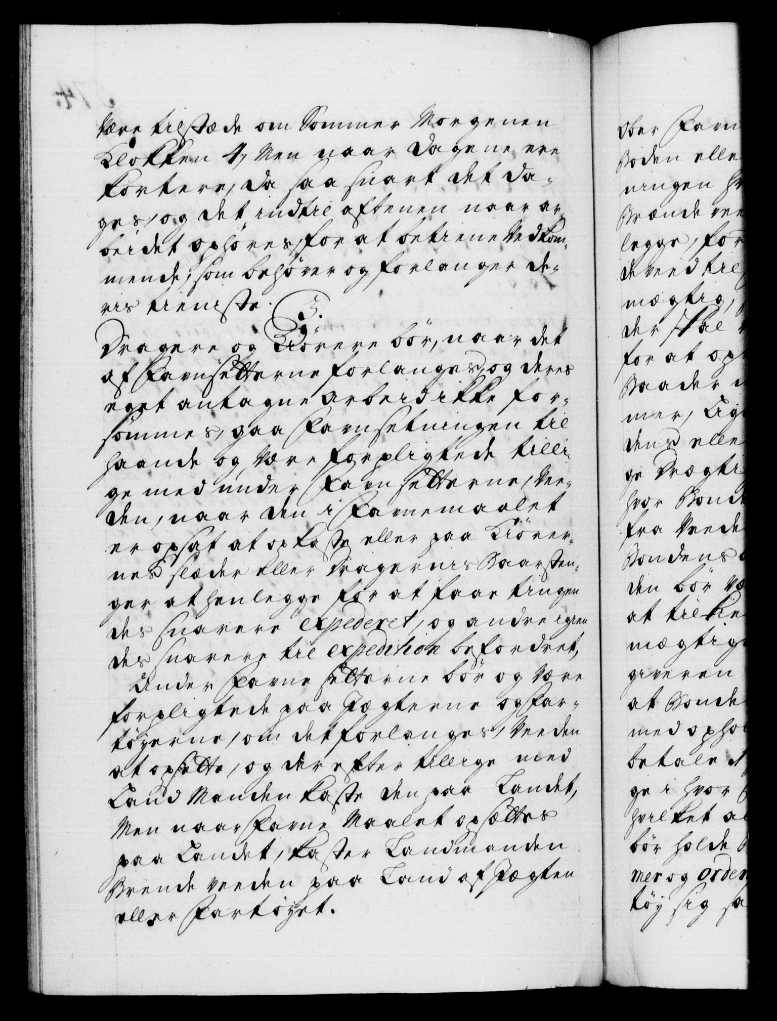 Danske Kanselli 1572-1799, AV/RA-EA-3023/F/Fc/Fca/Fcaa/L0025: Norske registre, 1726-1728, p. 574b