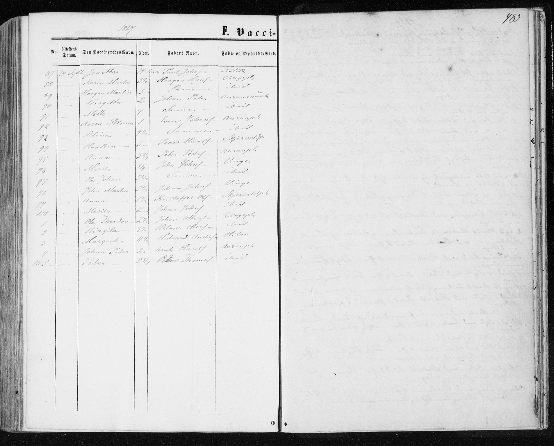Ministerialprotokoller, klokkerbøker og fødselsregistre - Nord-Trøndelag, SAT/A-1458/709/L0075: Parish register (official) no. 709A15, 1859-1870, p. 433