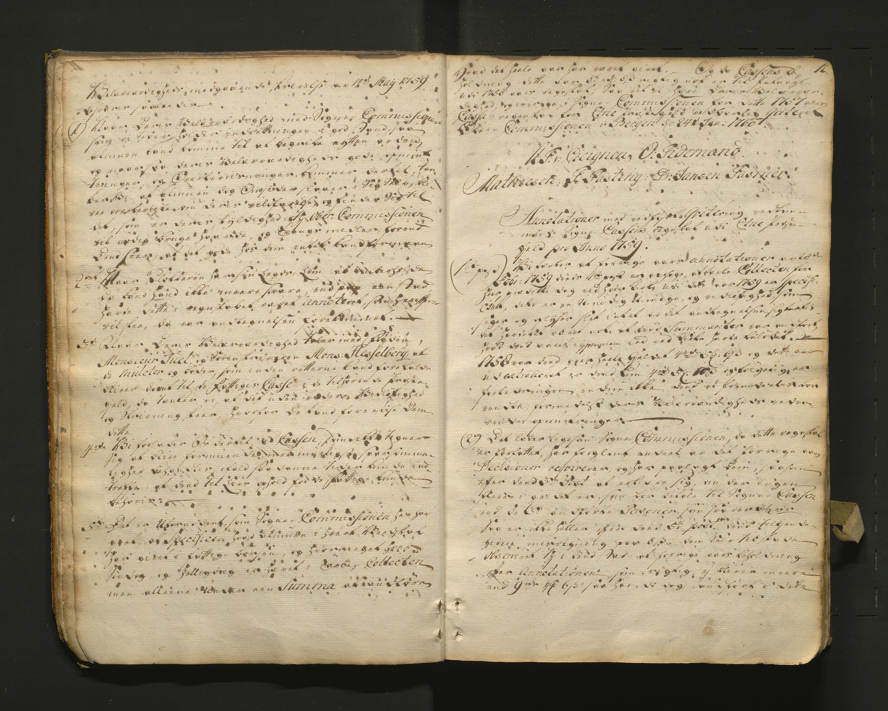 Etne sokneprestembete, AV/SAB-A-75001/J/Jg/L0001: Forhandlingsprotokoll fattigkommisjonen Etne prestegjeld , 1756-1850