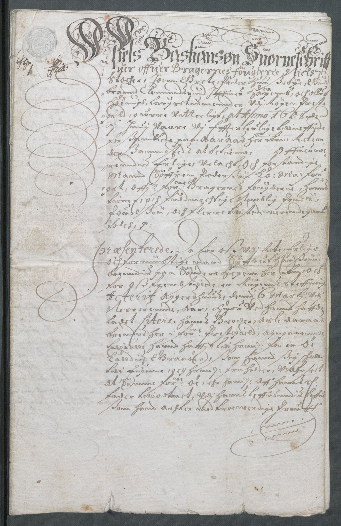 Riksarkivets diplomsamling, AV/RA-EA-5965/F02/L0168: Dokumenter, 1658-1660, p. 27