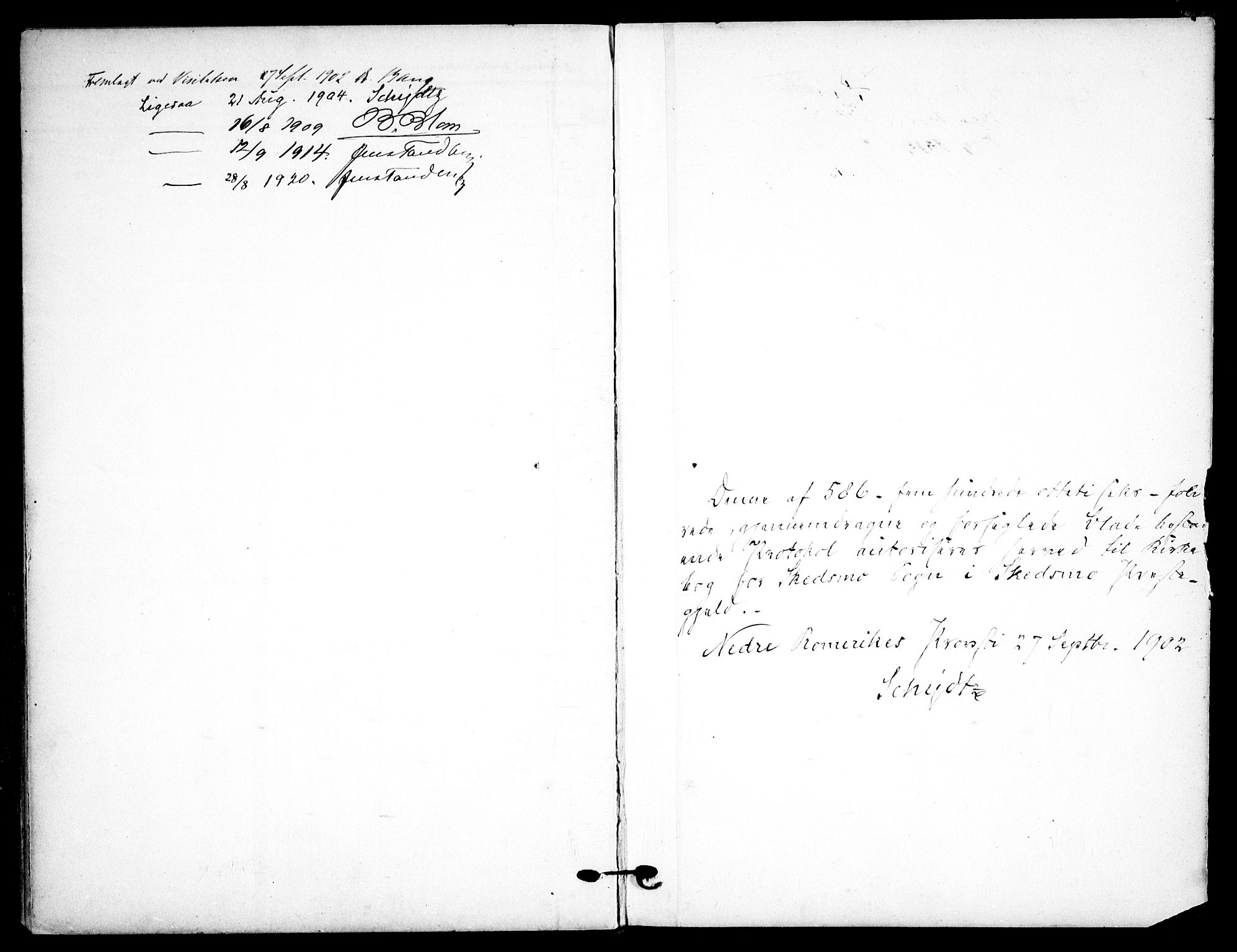 Skedsmo prestekontor Kirkebøker, AV/SAO-A-10033a/F/Fa/L0015: Parish register (official) no. I 15, 1902-1917