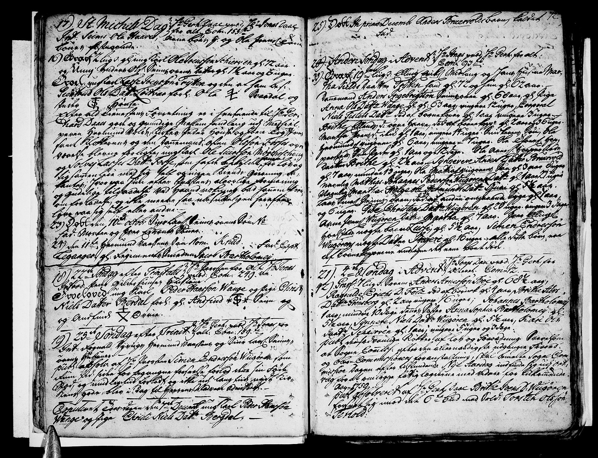 Vik sokneprestembete, SAB/A-81501: Parish register (official) no. A 3 /1, 1755-1771, p. 12
