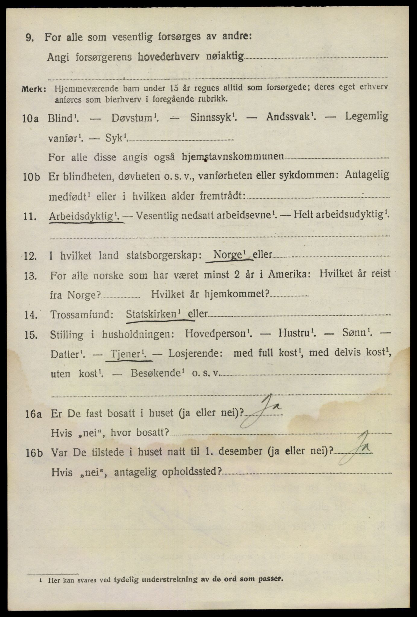 SAO, 1920 census for Bærum, 1920, p. 16349