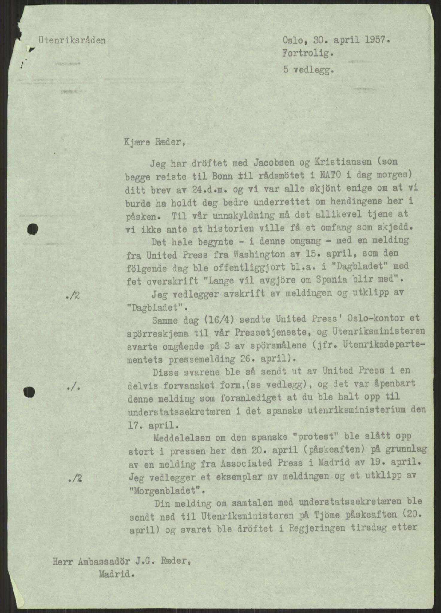 Utenriksdepartementet, RA/S-2259, 1951-1959, p. 715