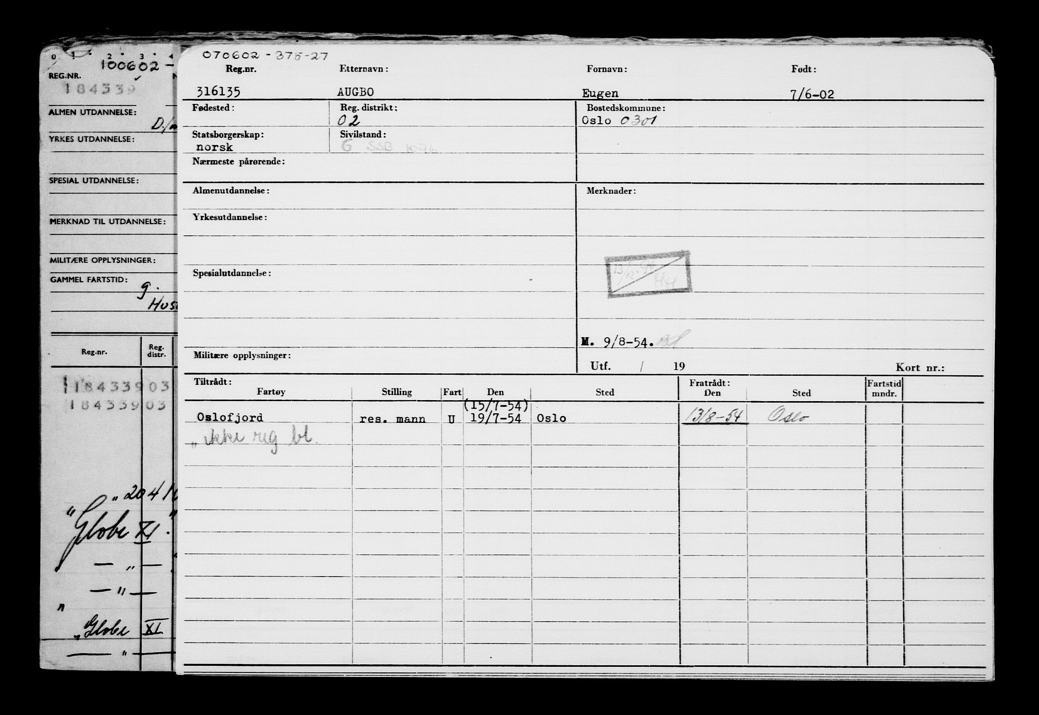 Direktoratet for sjømenn, AV/RA-S-3545/G/Gb/L0044: Hovedkort, 1902, p. 639