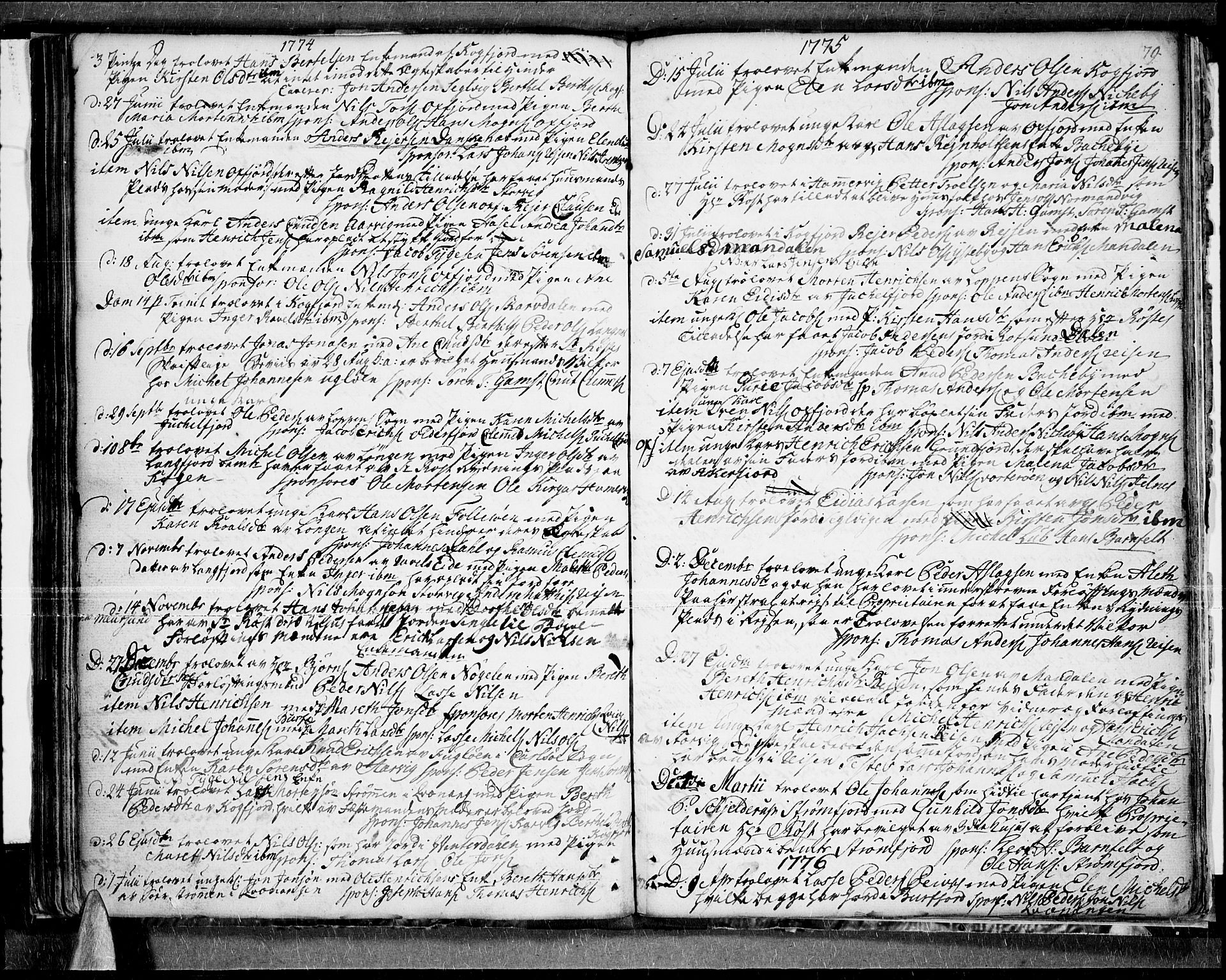 Skjervøy sokneprestkontor, SATØ/S-1300/H/Ha/Haa/L0001kirke: Parish register (official) no. 1, 1748-1780, p. 79