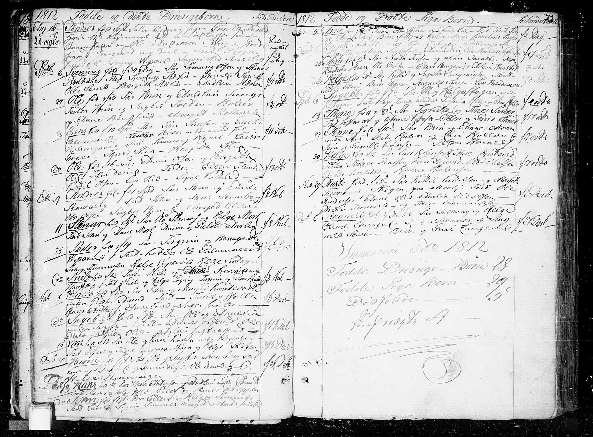 Heddal kirkebøker, SAKO/A-268/F/Fa/L0004: Parish register (official) no. I 4, 1784-1814, p. 72