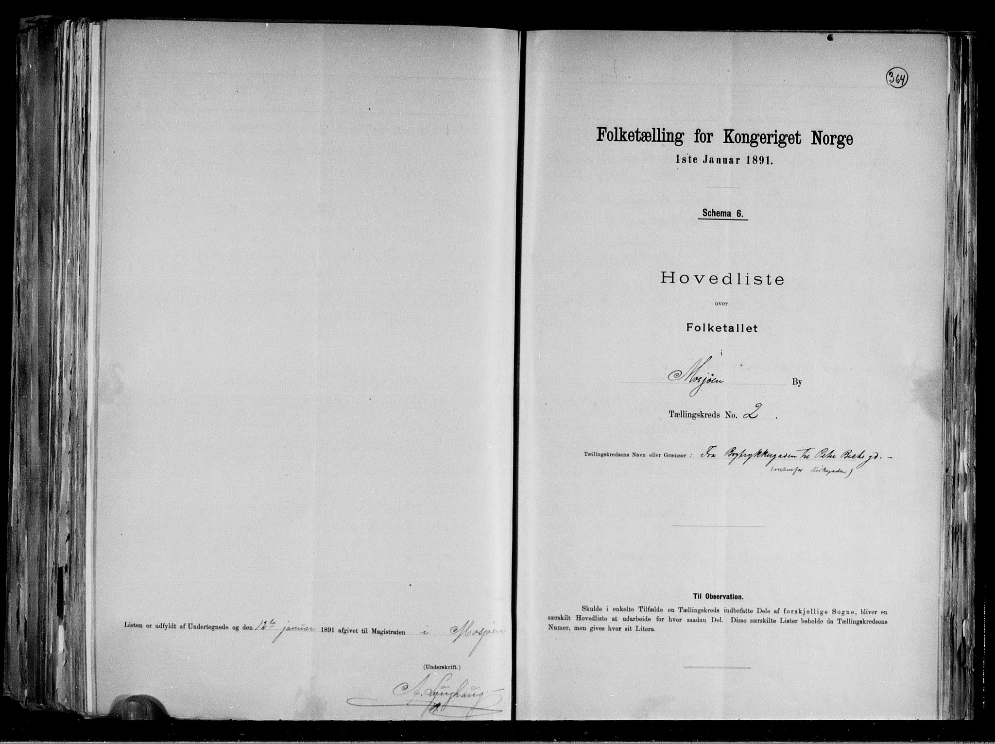 RA, 1891 census for 1802 Mosjøen, 1891, p. 6
