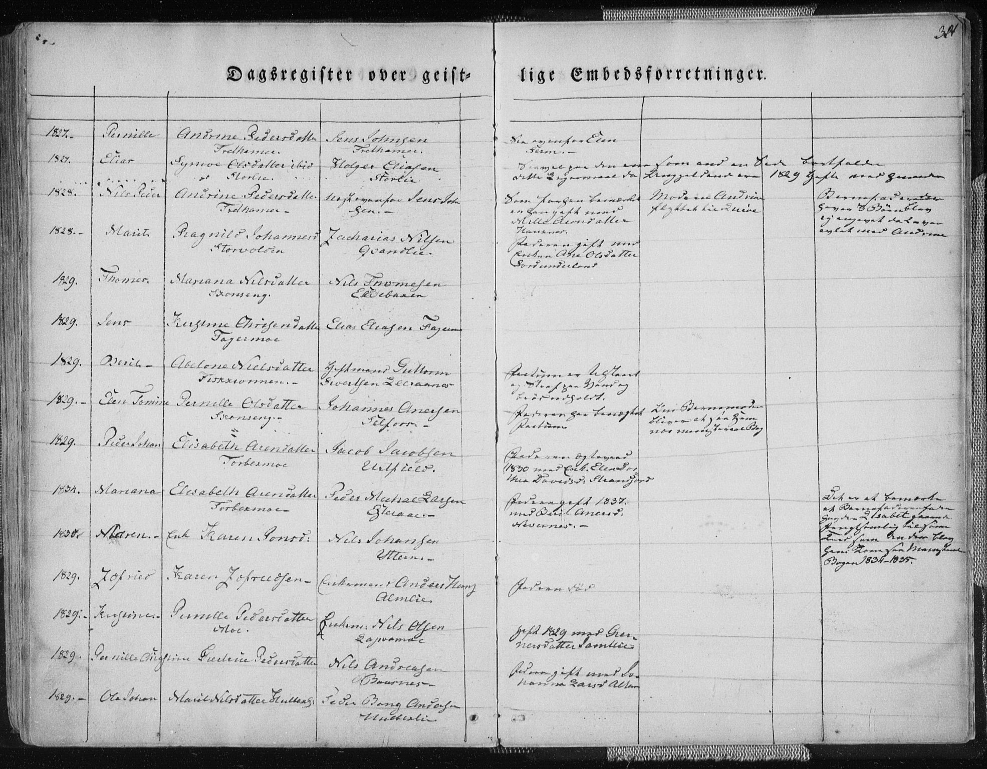 Ministerialprotokoller, klokkerbøker og fødselsregistre - Nordland, SAT/A-1459/827/L0390: Parish register (official) no. 827A02, 1826-1841, p. 321