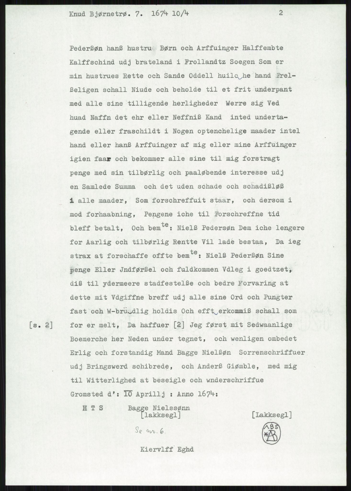 Samlinger til kildeutgivelse, Diplomavskriftsamlingen, AV/RA-EA-4053/H/Ha, p. 494