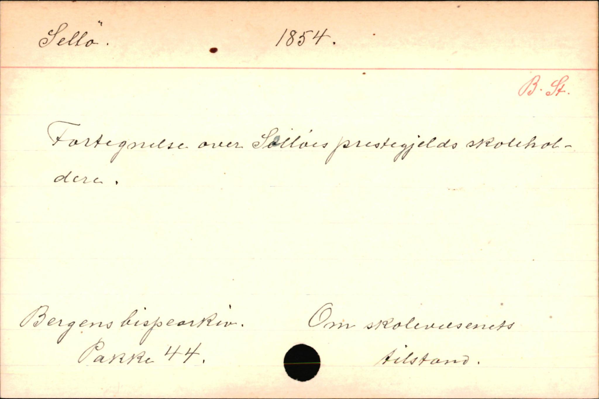 Haugen, Johannes - lærer, AV/SAB-SAB/PA-0036/01/L0001: Om klokkere og lærere, 1521-1904, p. 9609