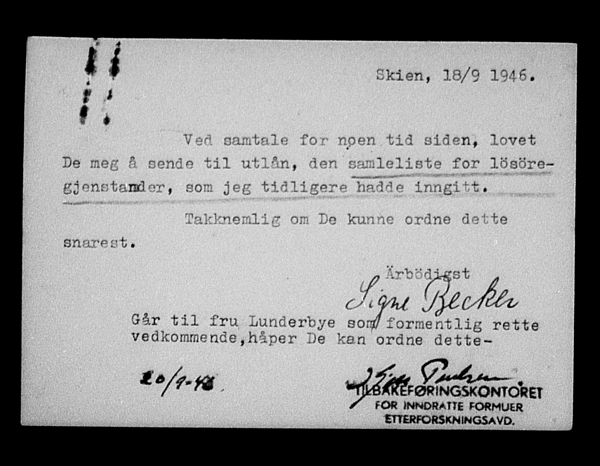 Justisdepartementet, Tilbakeføringskontoret for inndratte formuer, AV/RA-S-1564/H/Hc/Hcd/L0989: --, 1945-1947, p. 454