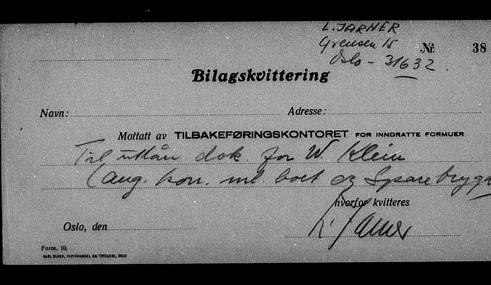 Justisdepartementet, Tilbakeføringskontoret for inndratte formuer, AV/RA-S-1564/H/Hc/Hca/L0905: --, 1945-1947, p. 439