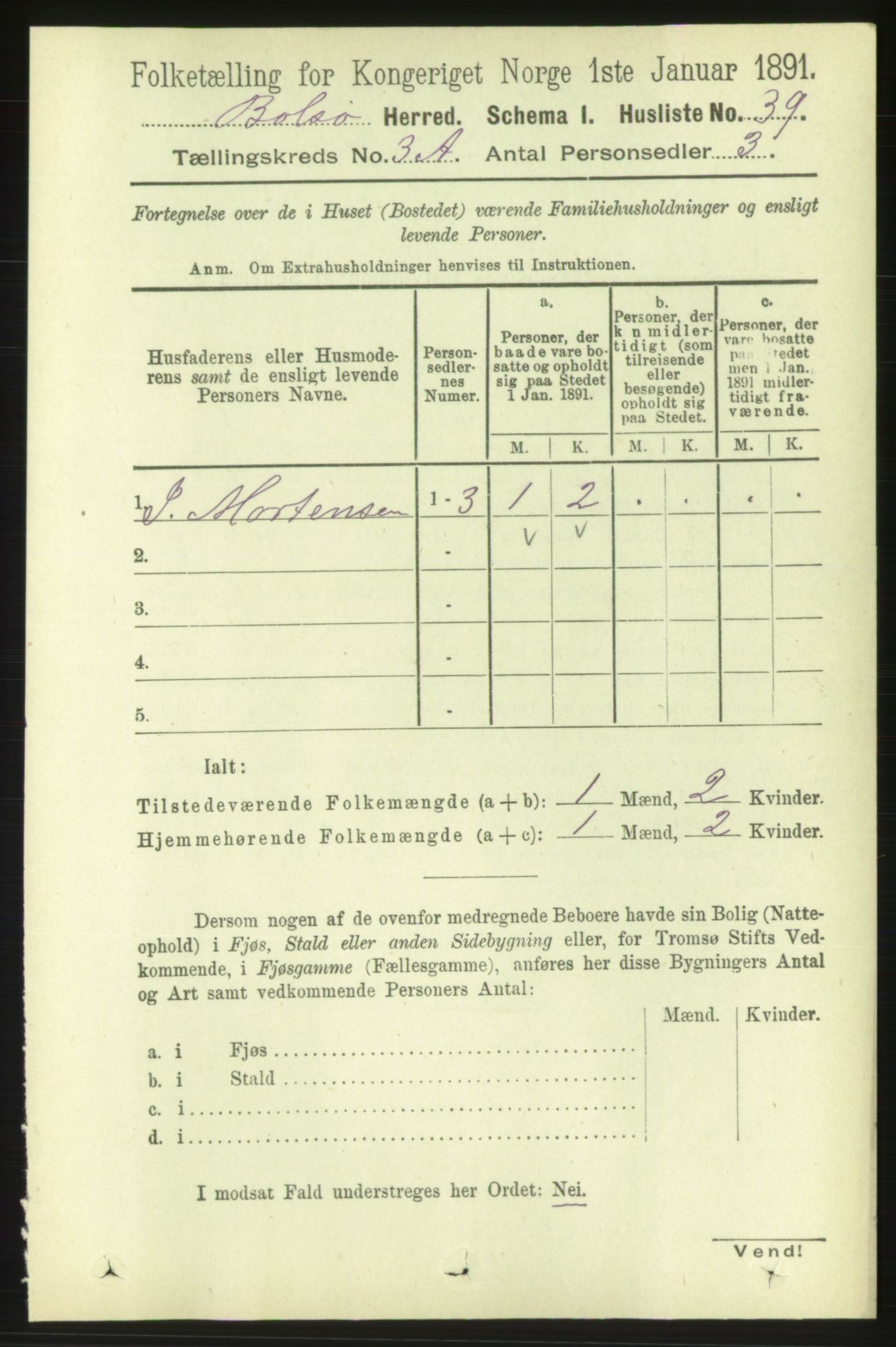 RA, 1891 census for 1544 Bolsøy, 1891, p. 1774