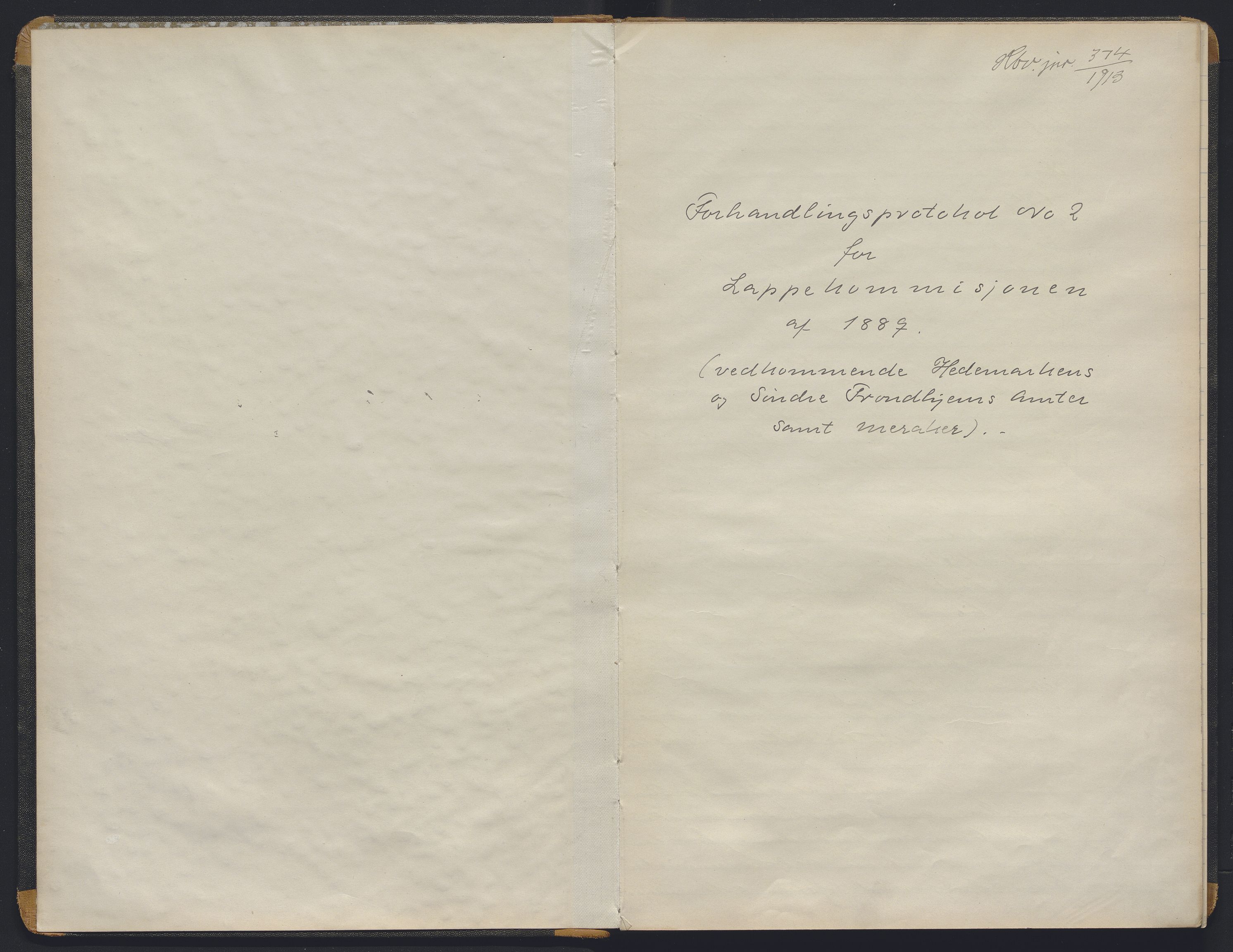 Landbruksdepartementet, Kontorer for reindrift og ferskvannsfiske, RA/S-1247/2/E/Eb/L0013: Lappekommisjonen, 1889-1894, p. 496