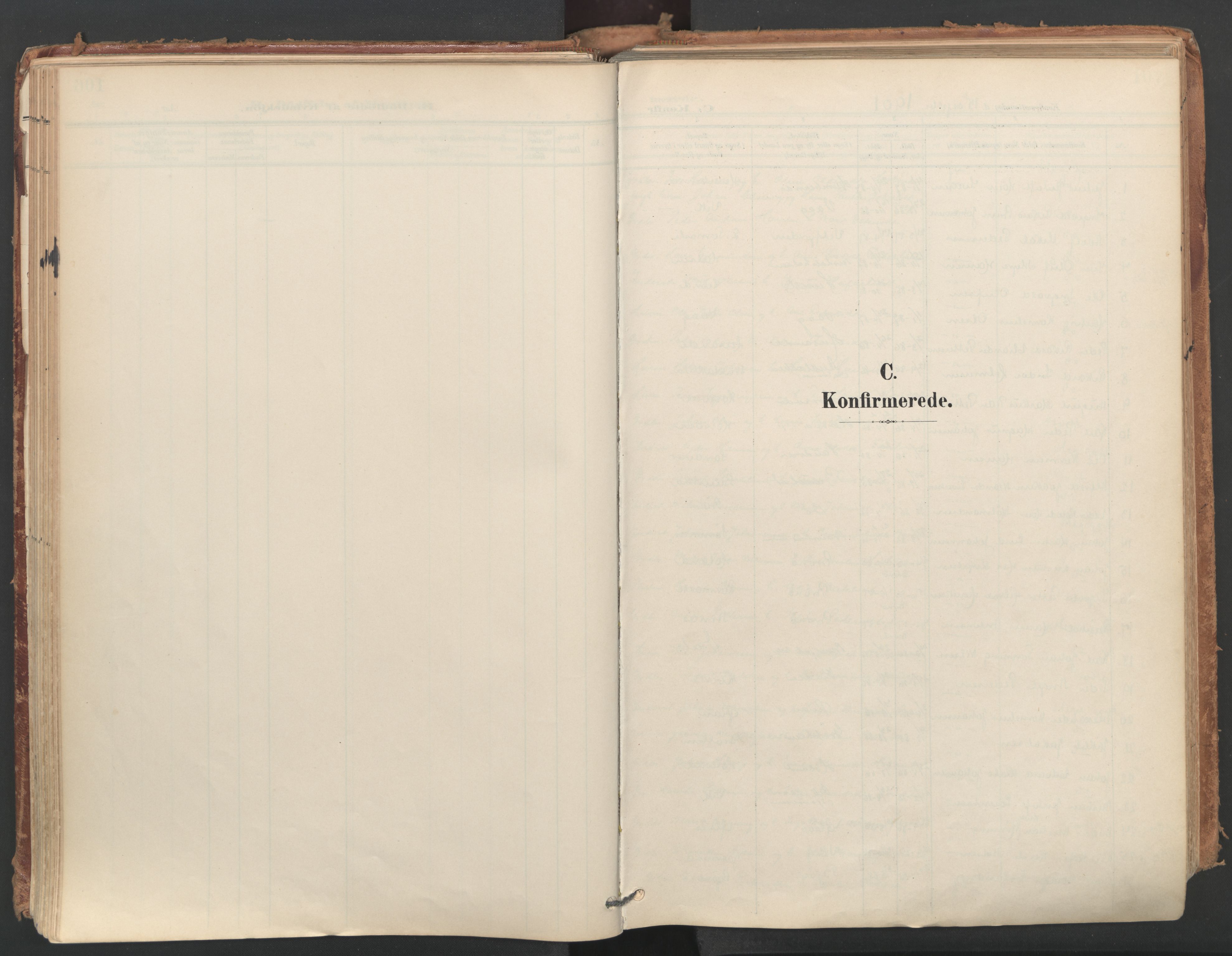 Ministerialprotokoller, klokkerbøker og fødselsregistre - Nordland, SAT/A-1459/812/L0180: Parish register (official) no. 812A09, 1901-1915