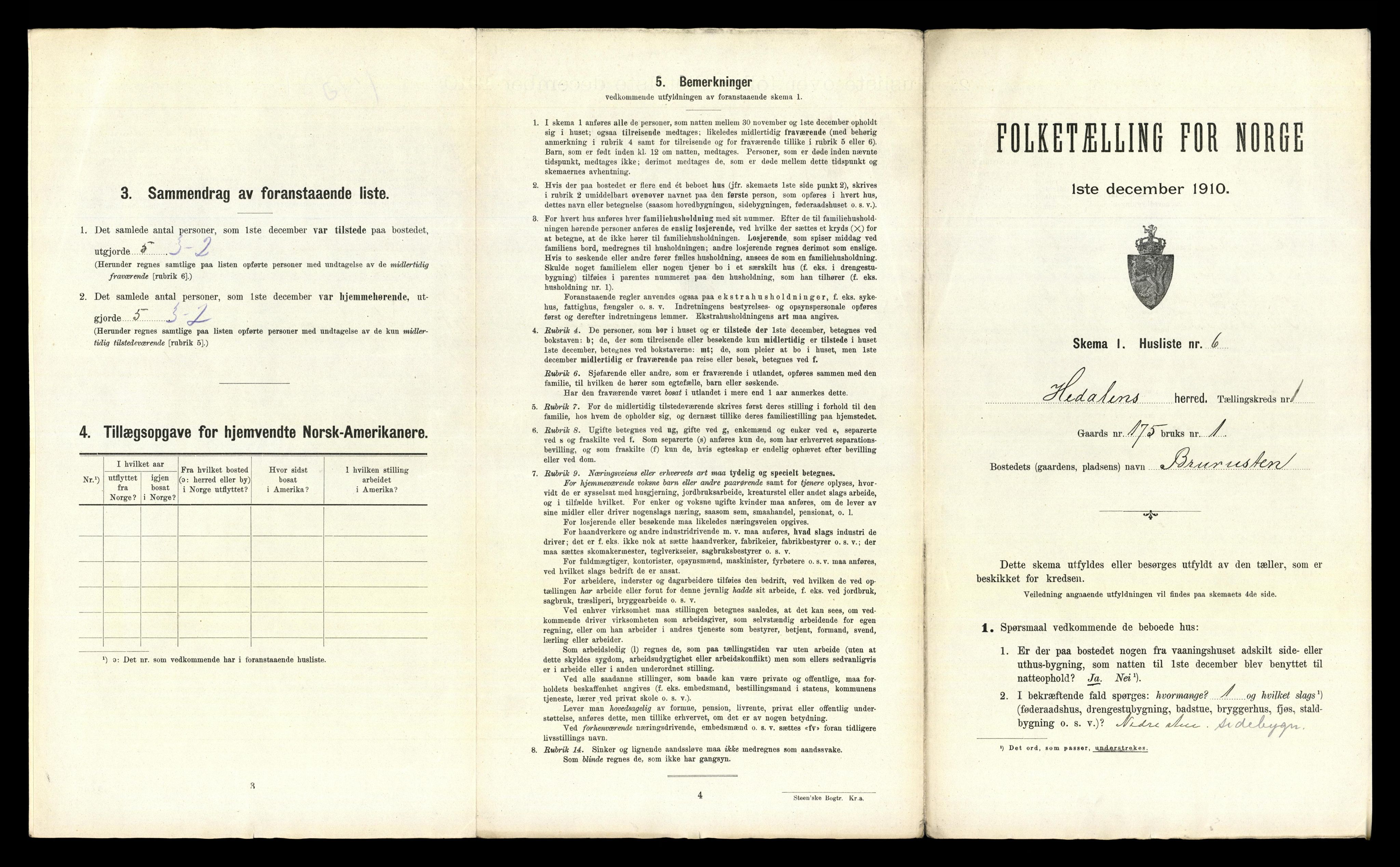 RA, 1910 census for Heidal, 1910, p. 27