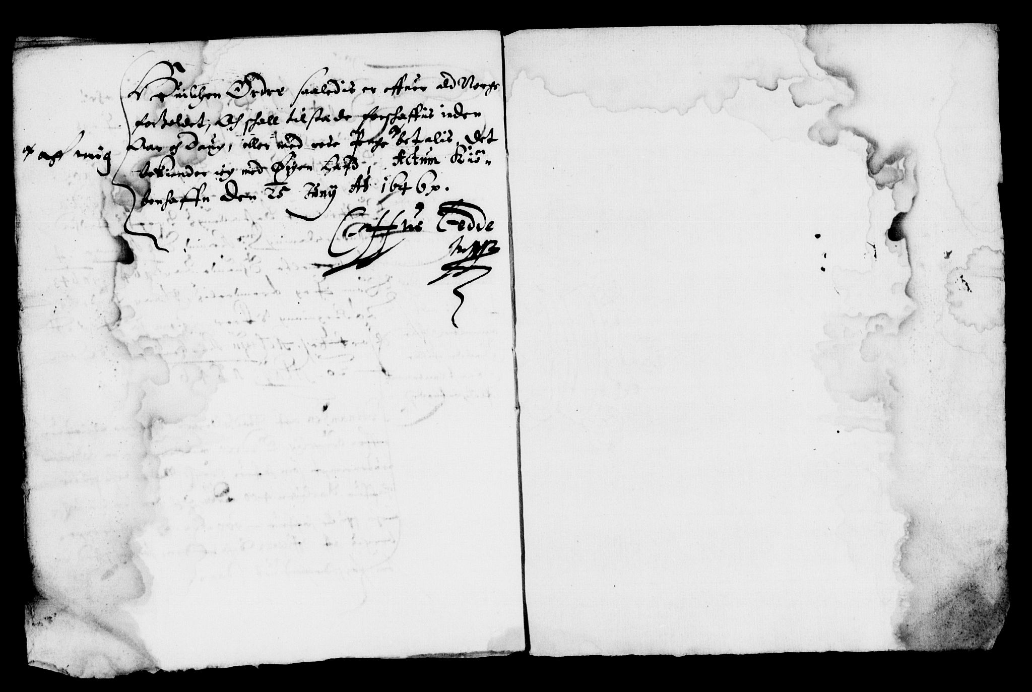 Rentekammeret inntil 1814, Reviderte regnskaper, Lensregnskaper, RA/EA-5023/R/Rb/Rbp/L0030: Bratsberg len, 1643-1645