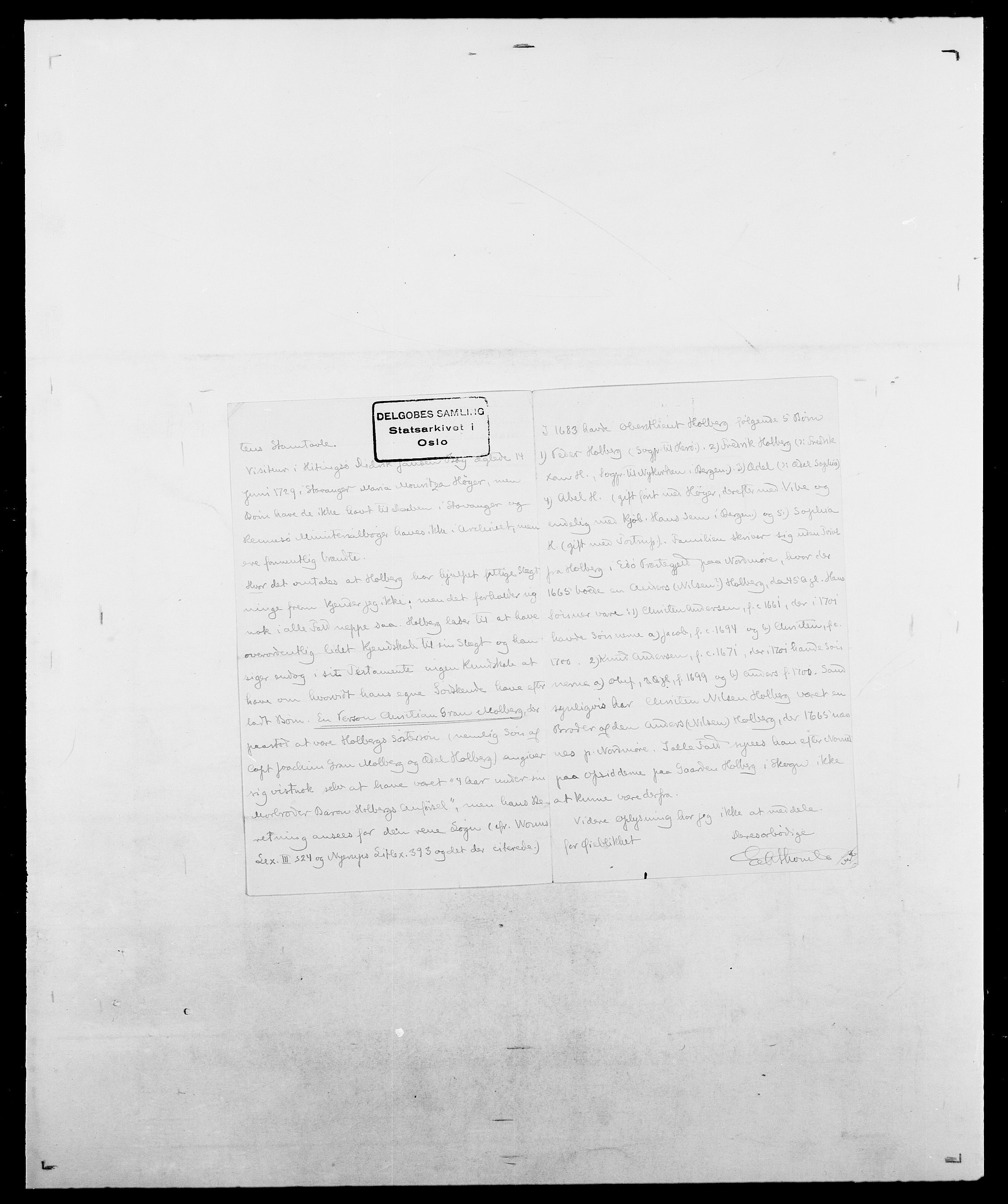 Delgobe, Charles Antoine - samling, SAO/PAO-0038/D/Da/L0026: Mechelby - Montoppidan, p. 740