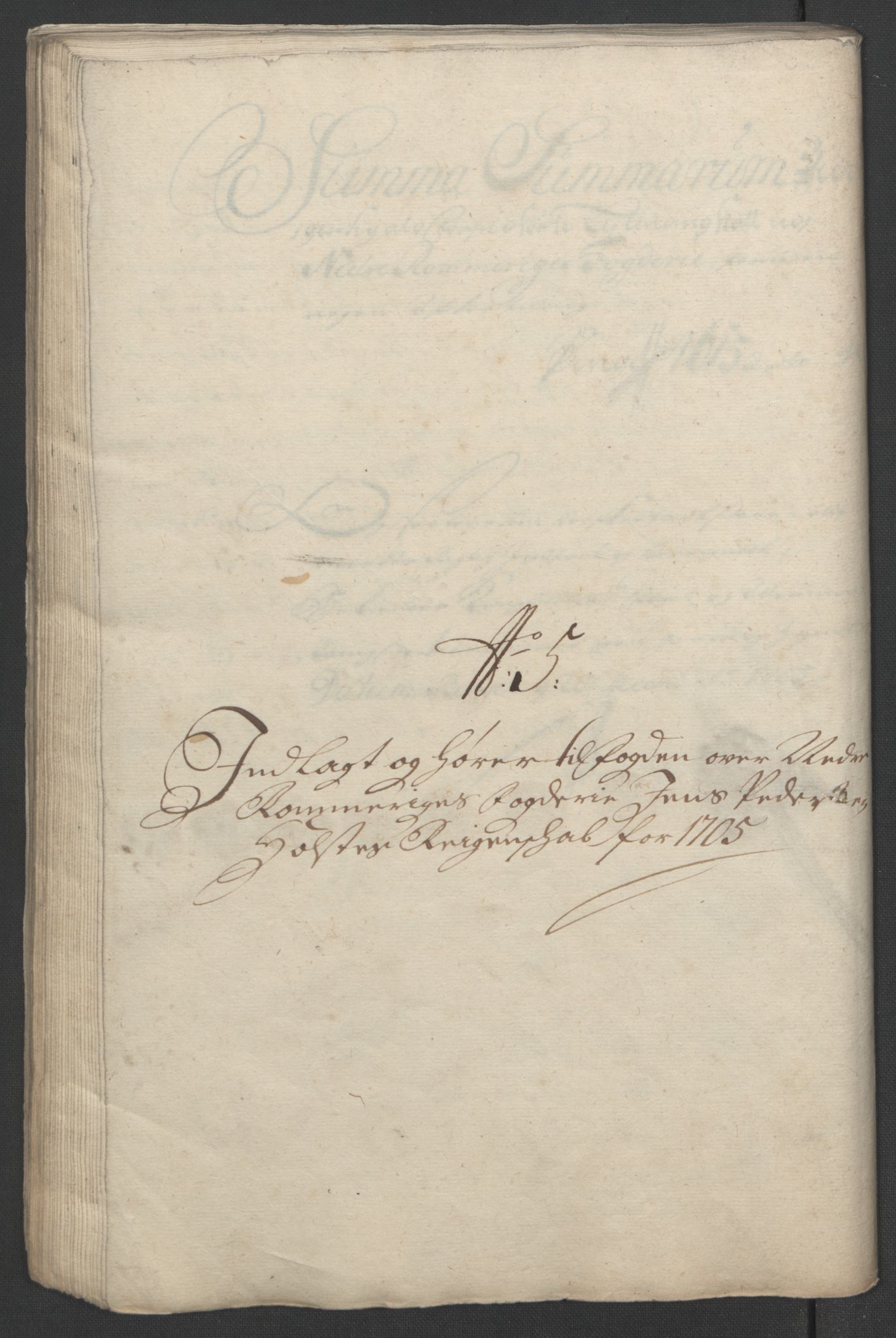 Rentekammeret inntil 1814, Reviderte regnskaper, Fogderegnskap, AV/RA-EA-4092/R11/L0589: Fogderegnskap Nedre Romerike, 1705, p. 95