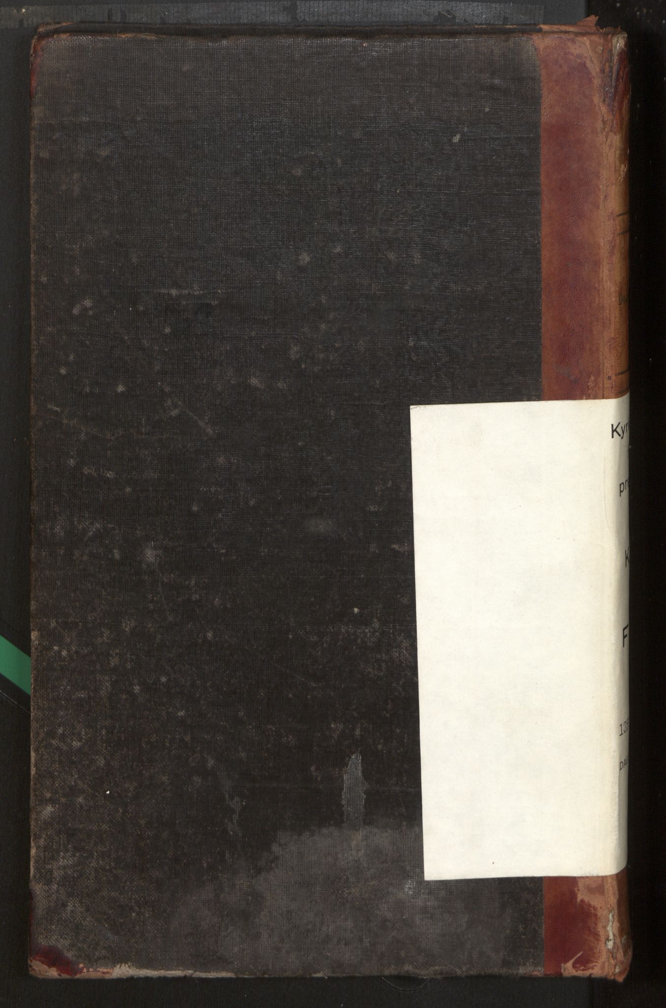 Kinn sokneprestembete, SAB/A-80801/H/Haa/Haag/L0002: Diary records no. G 2, 1859-1890