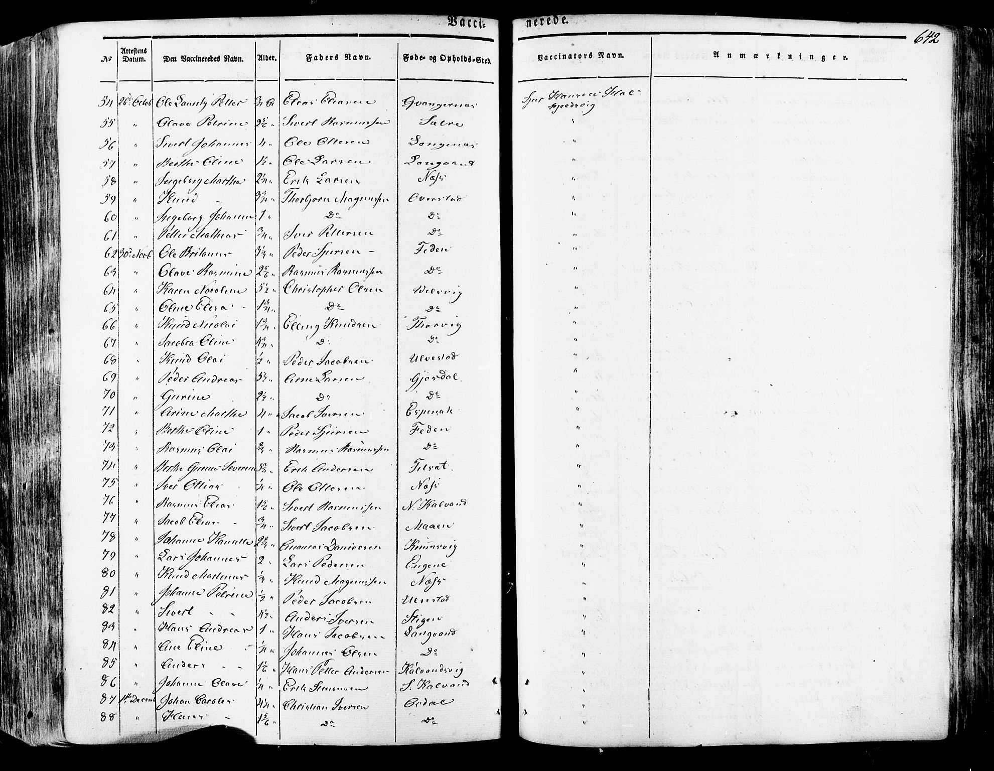 Ministerialprotokoller, klokkerbøker og fødselsregistre - Møre og Romsdal, AV/SAT-A-1454/511/L0140: Parish register (official) no. 511A07, 1851-1878, p. 642