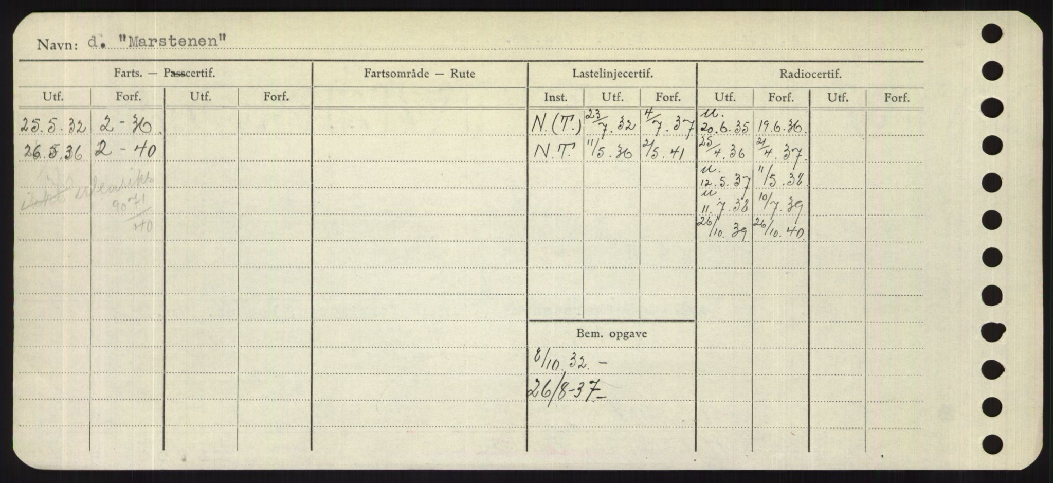 Sjøfartsdirektoratet med forløpere, Skipsmålingen, AV/RA-S-1627/H/Hd/L0024: Fartøy, M-Mim, p. 340