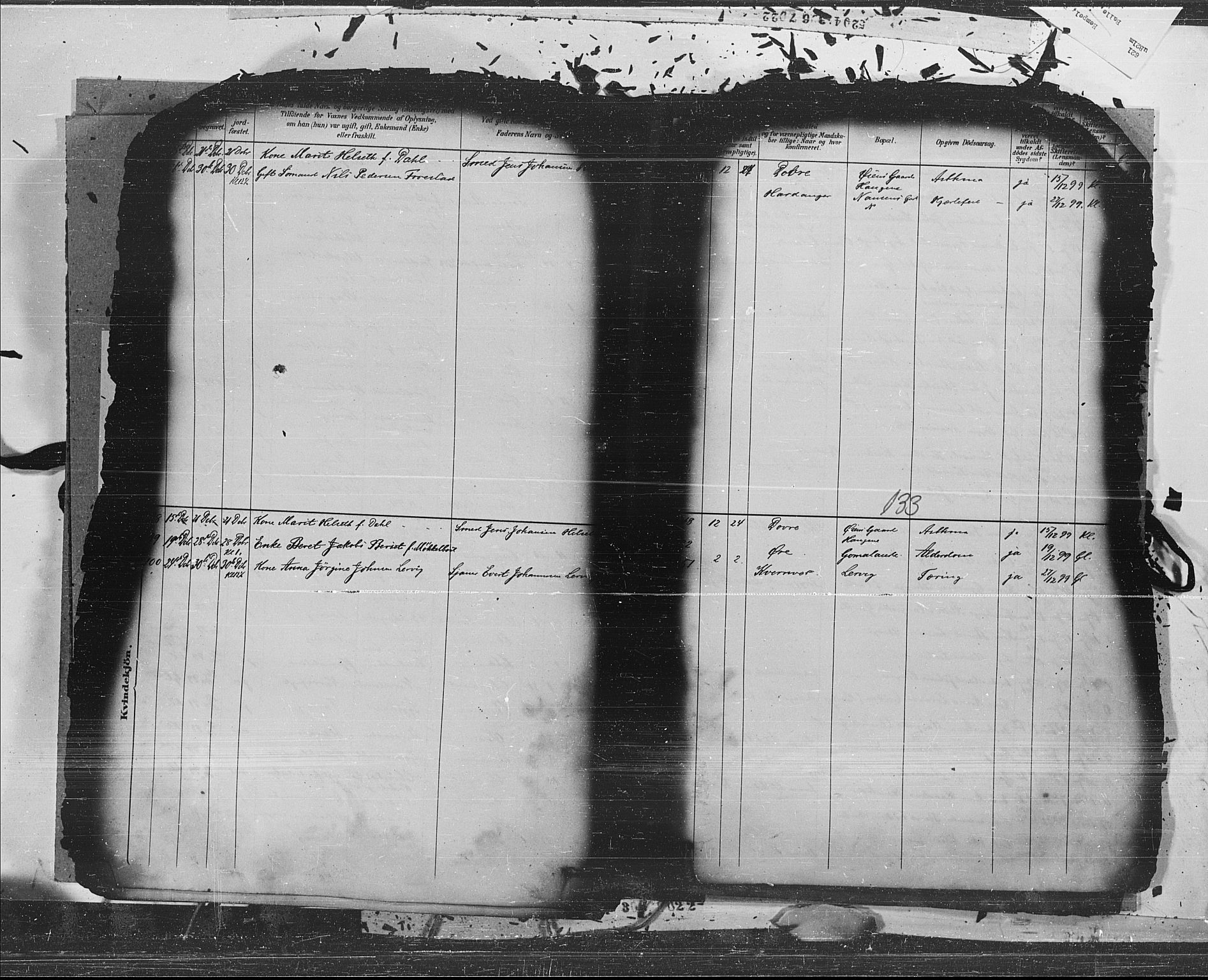 Ministerialprotokoller, klokkerbøker og fødselsregistre - Møre og Romsdal, SAT/A-1454/572/L0853: Parish register (official) no. 572A16, 1880-1901, p. 133
