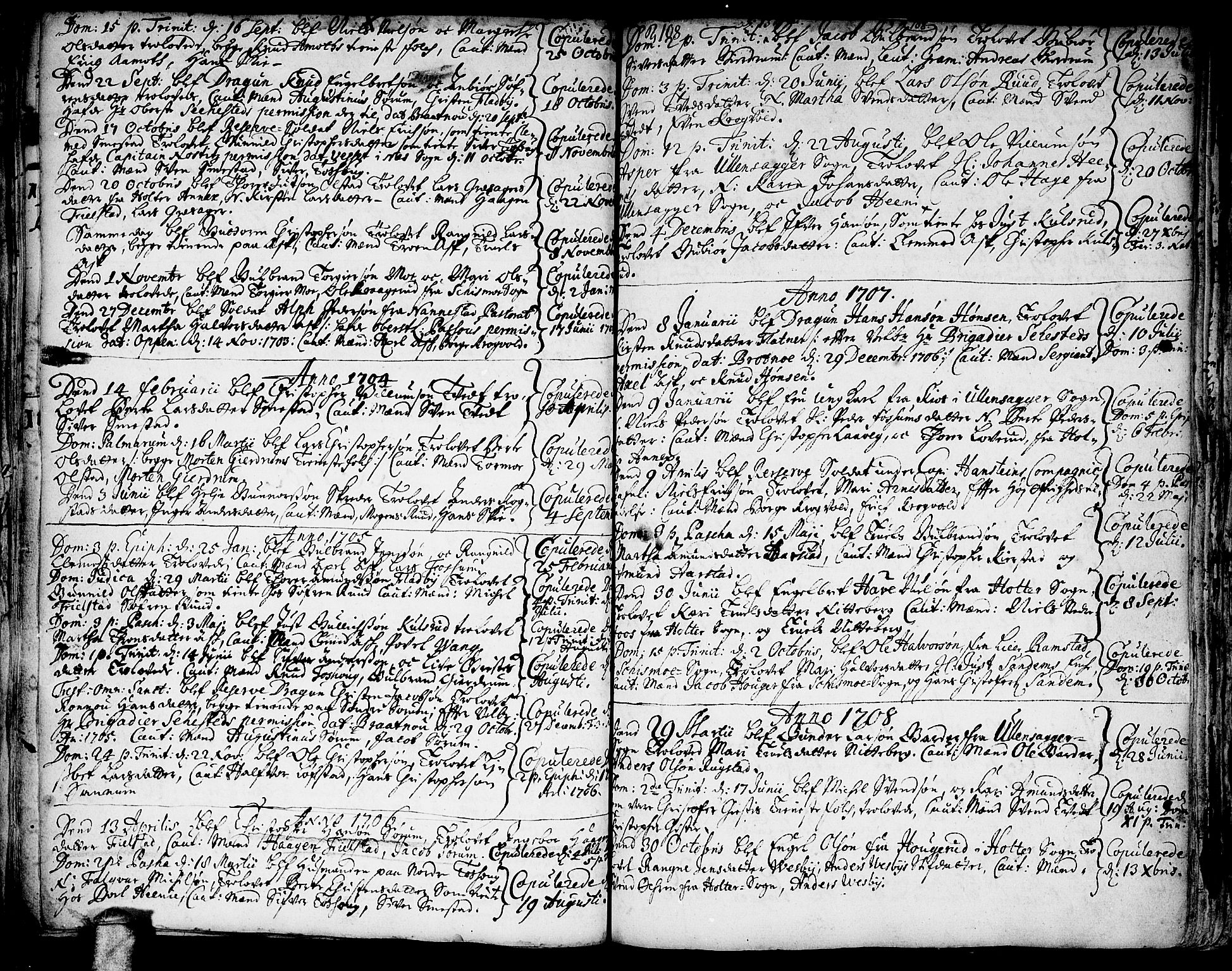Gjerdrum prestekontor Kirkebøker, SAO/A-10412b/F/Fa/L0001: Parish register (official) no. I 1, 1689-1736, p. 108