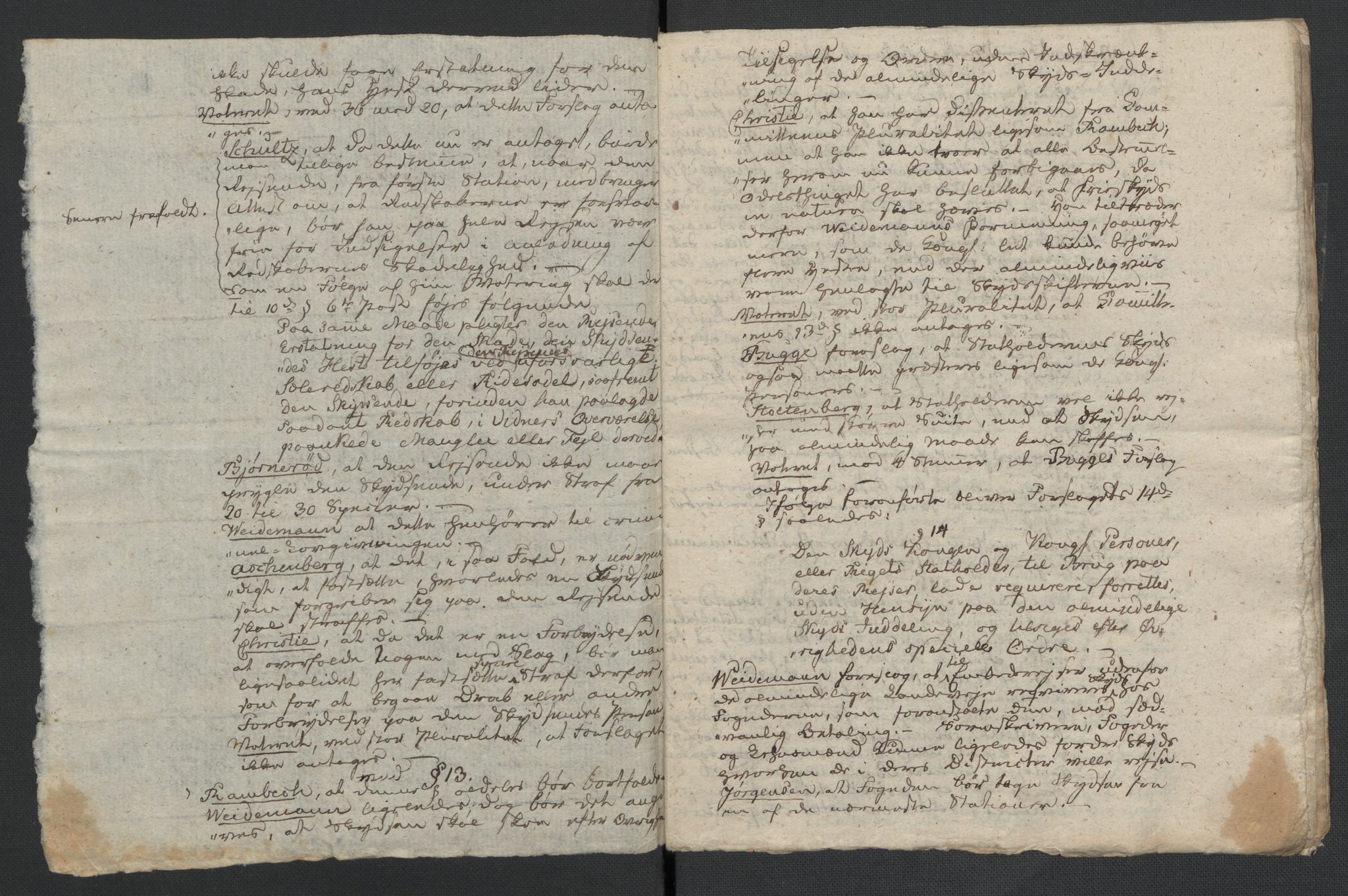 Christie, Wilhelm Frimann Koren, AV/RA-PA-0014/F/L0005: Christies dokumenter fra Stortinget, 1815-1816, p. 767